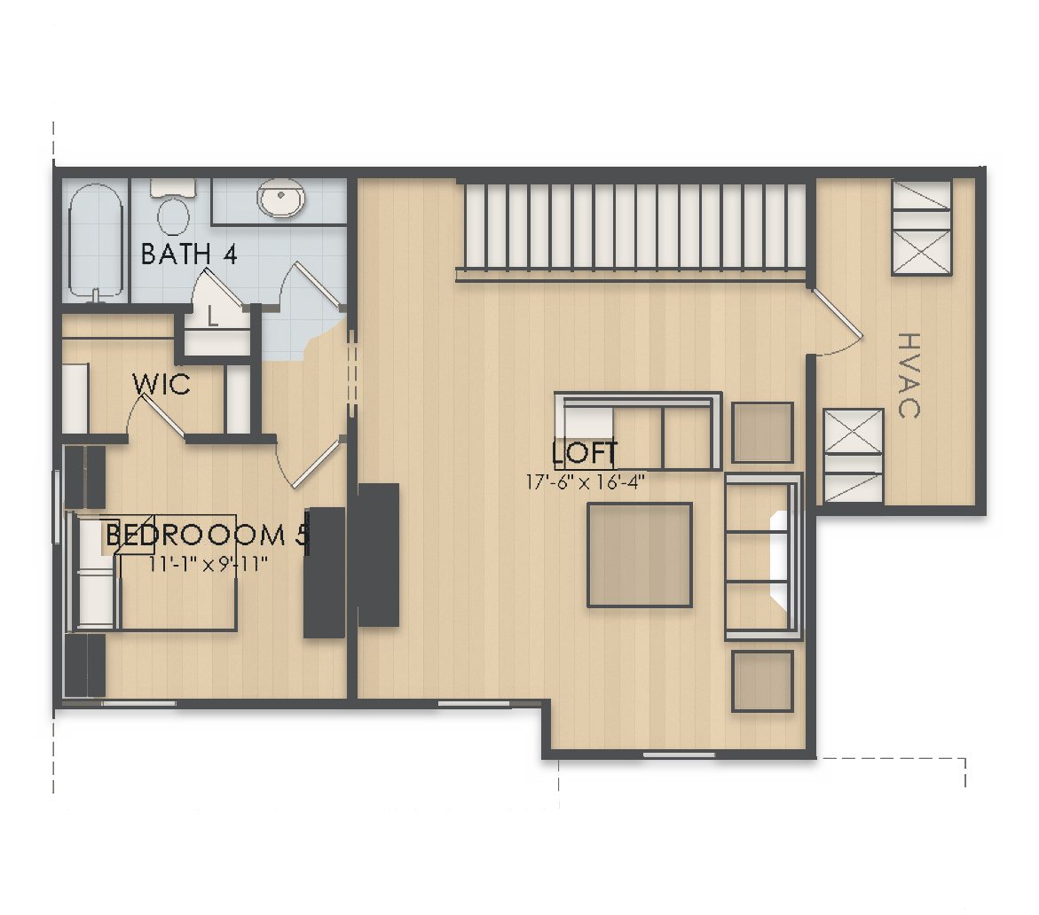 Planta Mahogany Grand · 2º andar