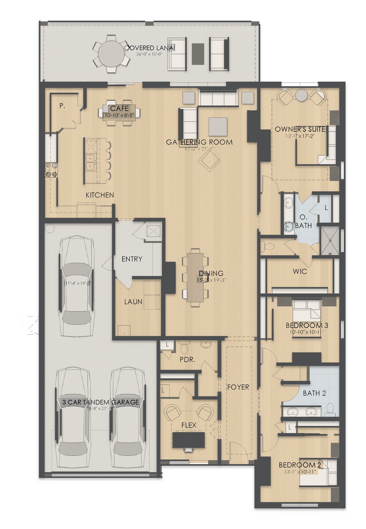 Planta Merlot · 1º andar