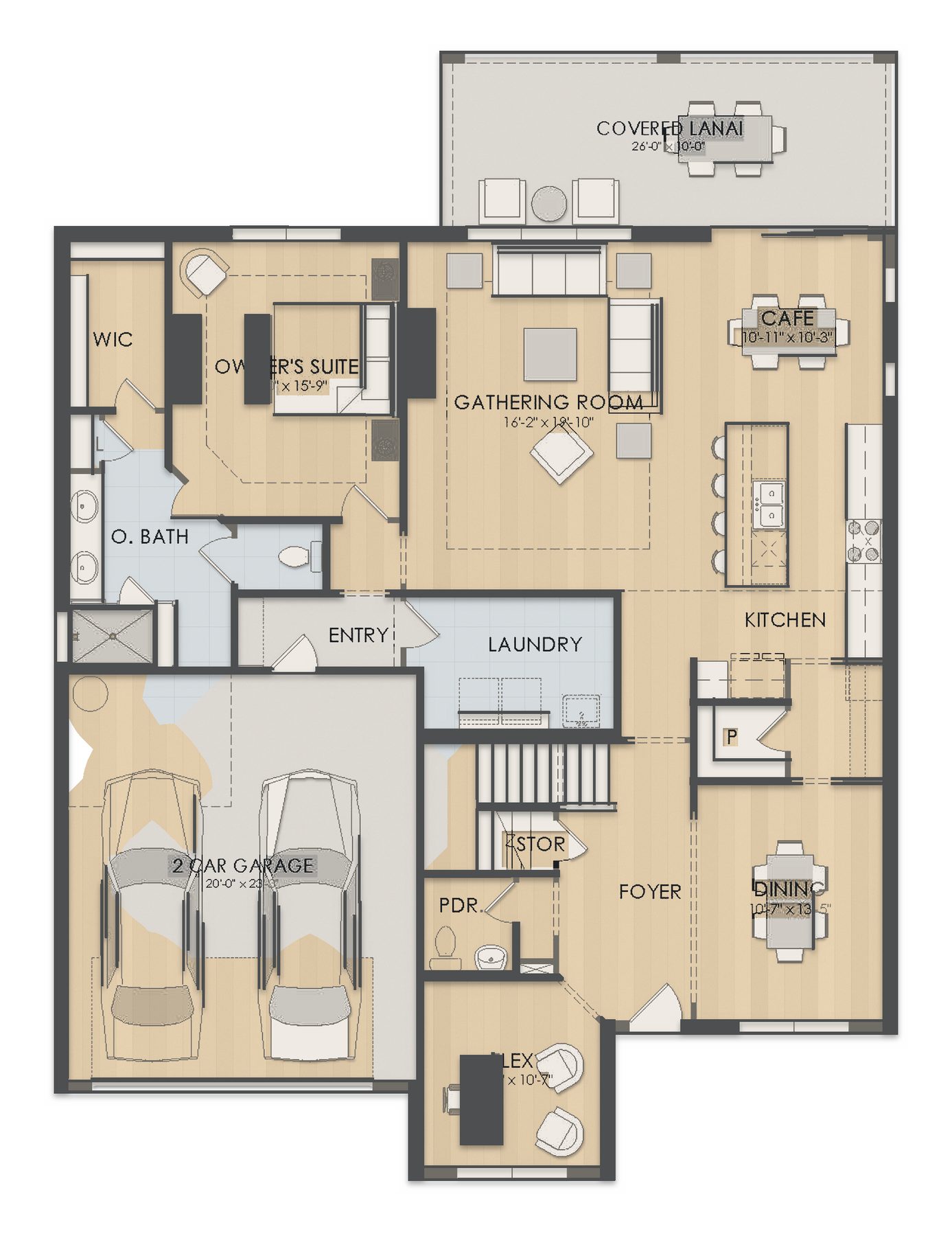 Planta Monroe · 1º andar