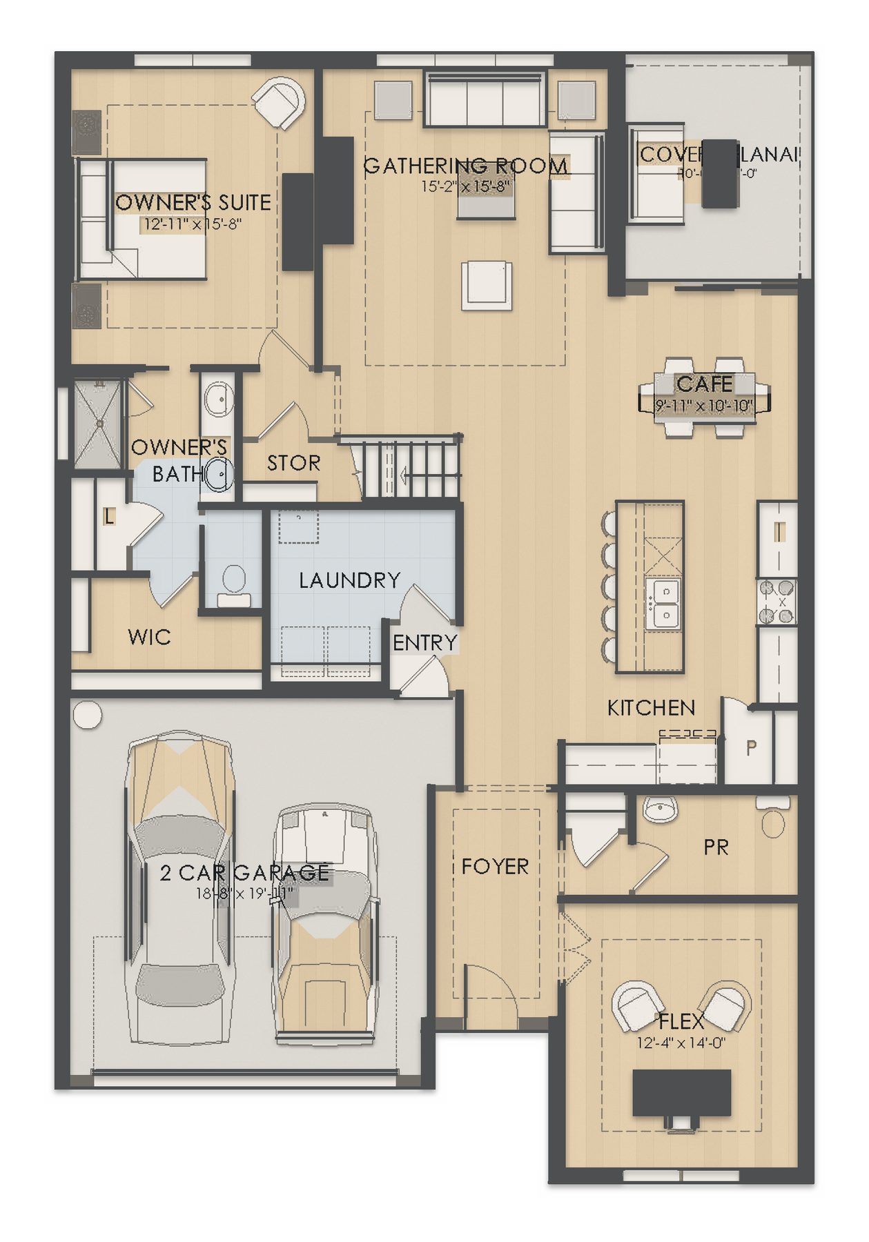 Planta Ruby · 1º andar