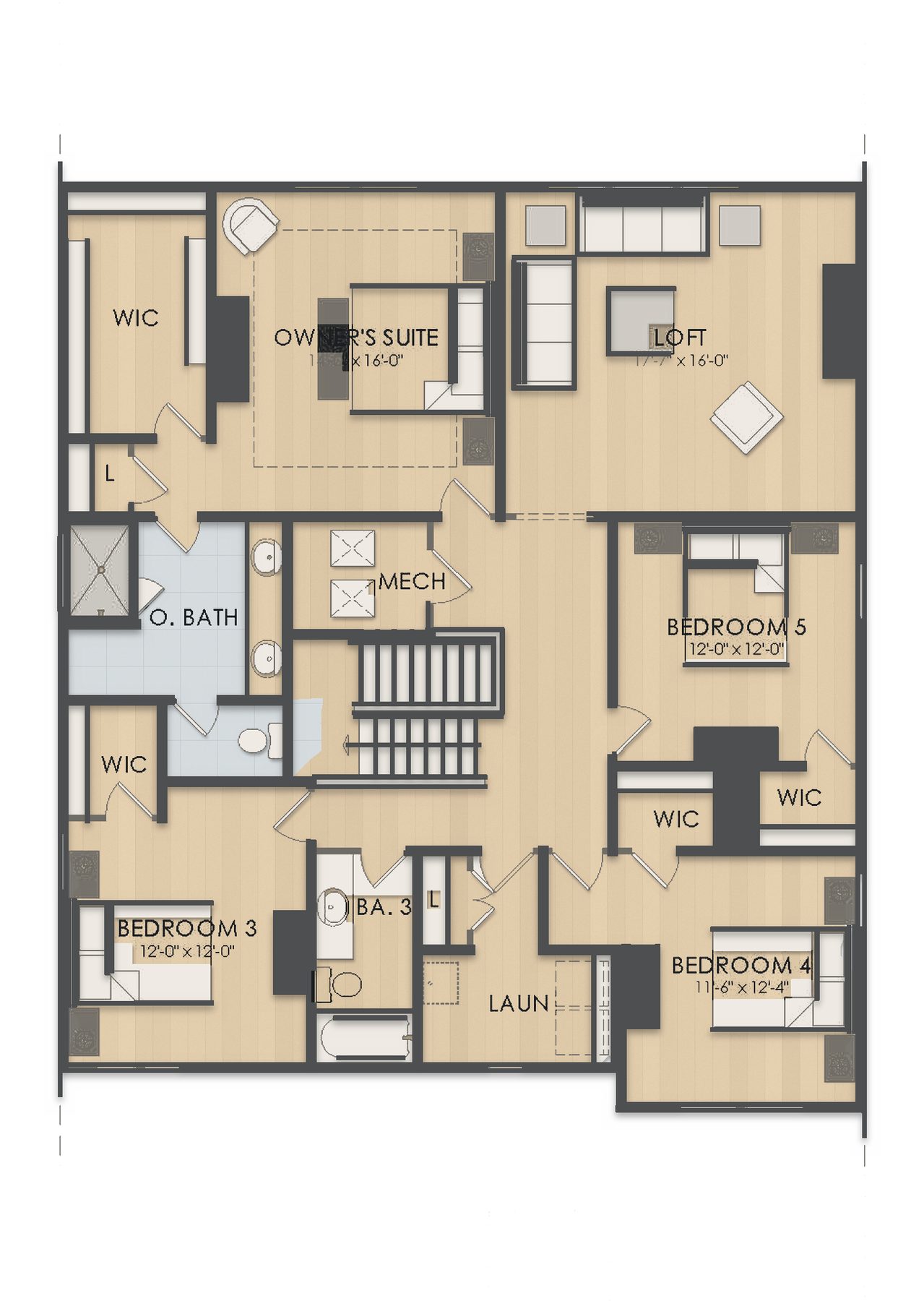 Planta Scarlett · 2º andar