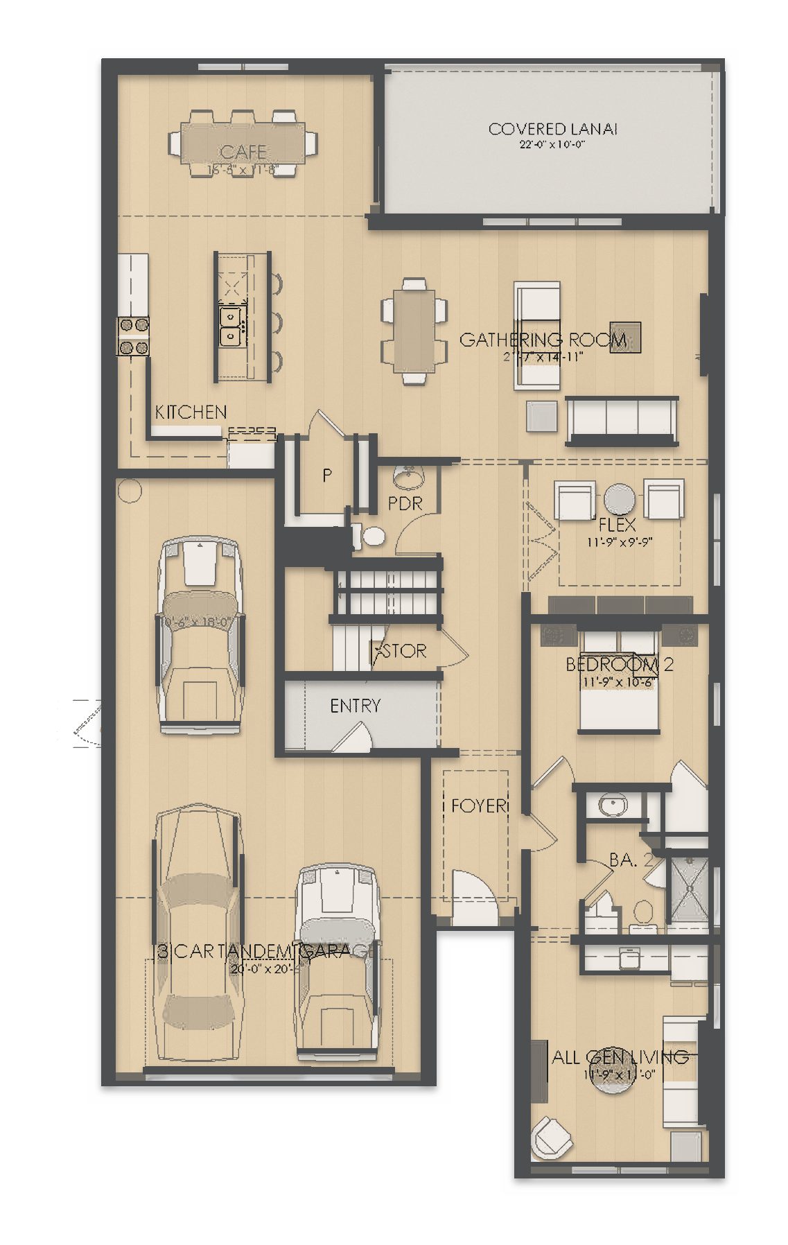 Planta Serena · 1º andar