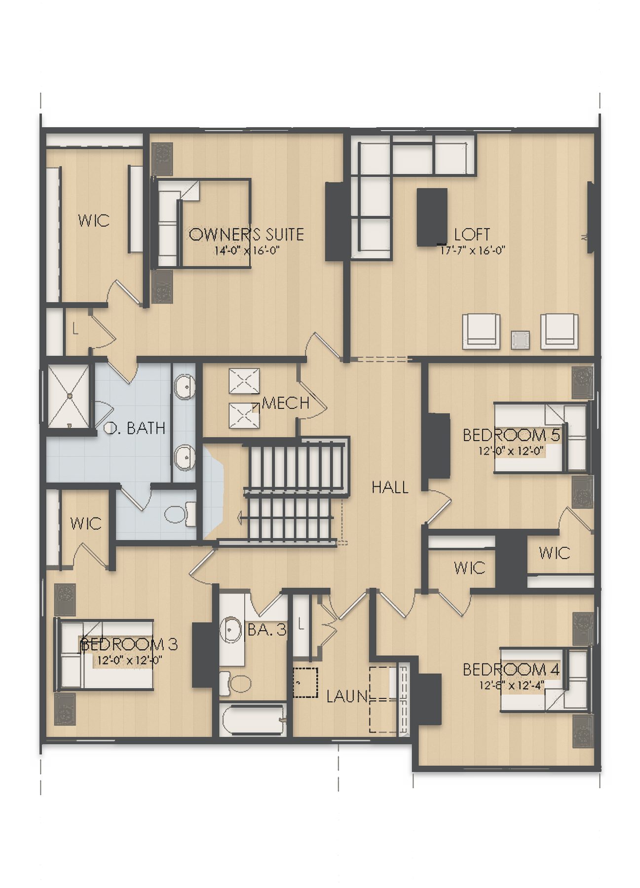 Planta Serena · 2º andar