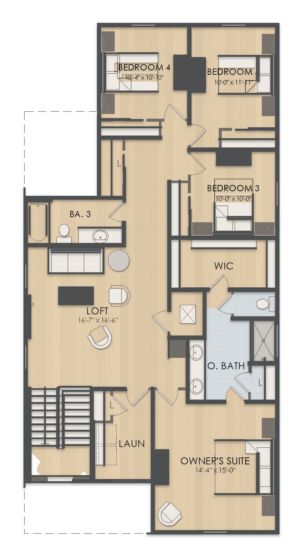 Planta Talbot · 2º andar