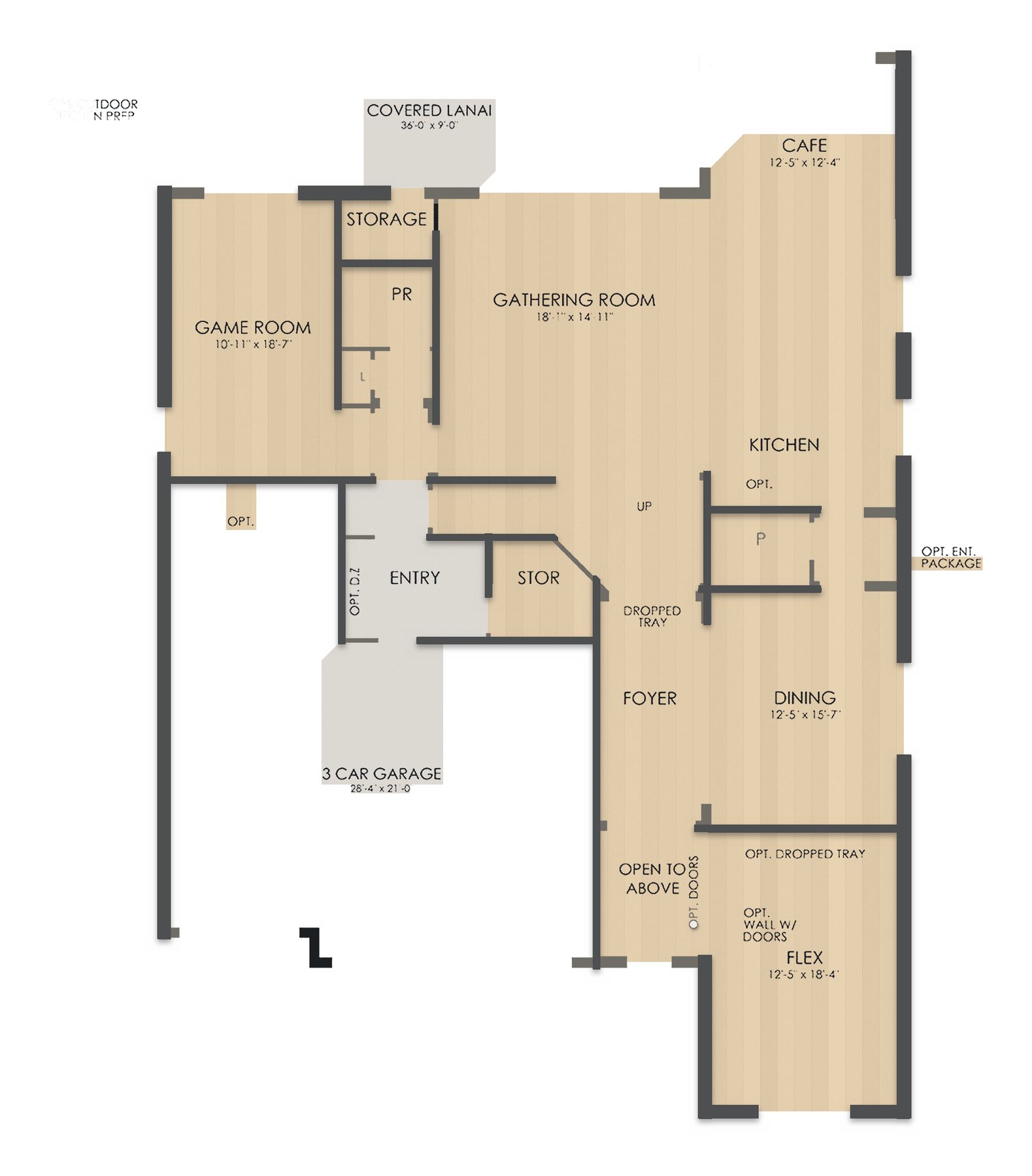 Planta Roseland · 1º andar