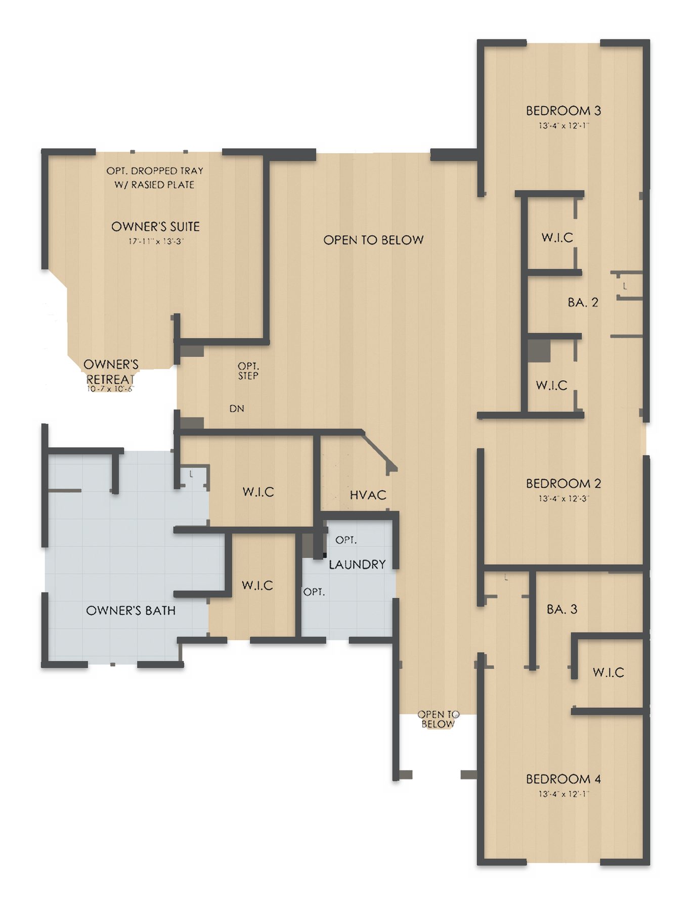 Planta Roseland · 2º andar