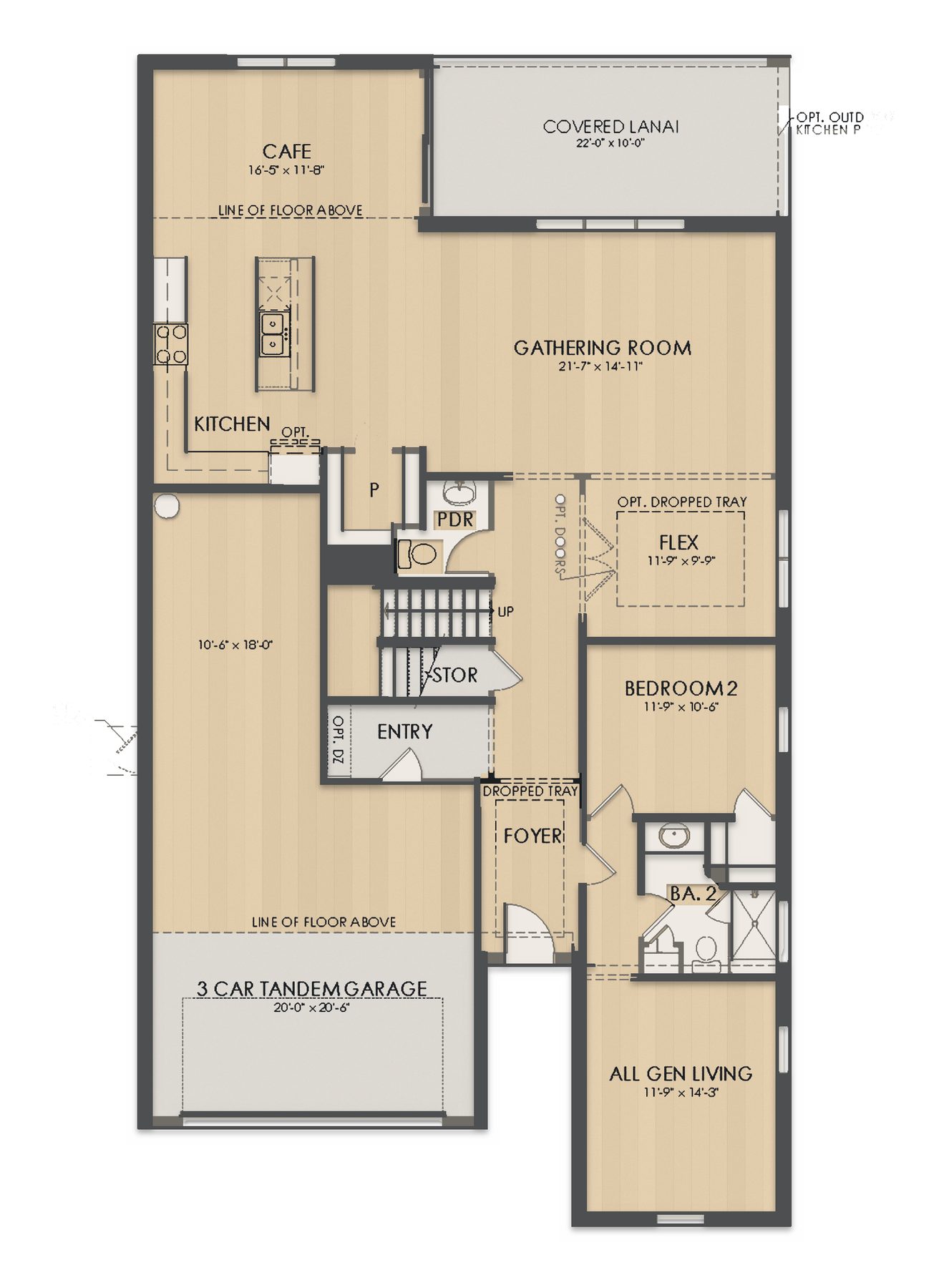 Planta Serena · 1º andar