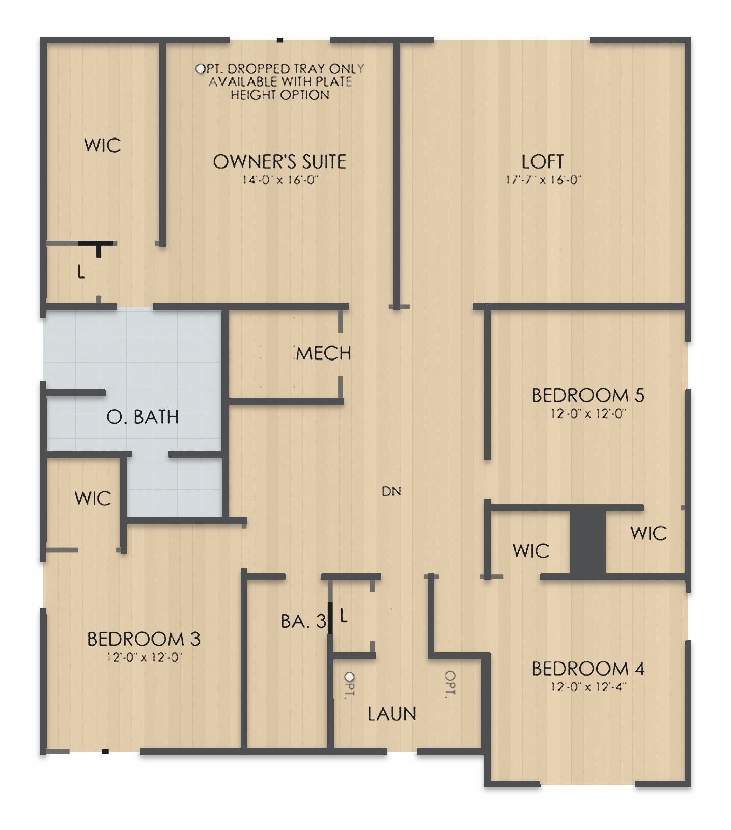 Planta Yorkshire · 2º andar