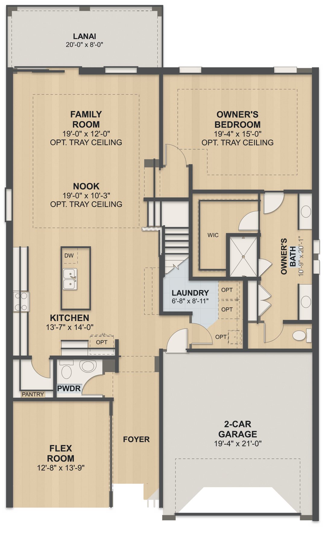 Planta Cambria · 1º andar