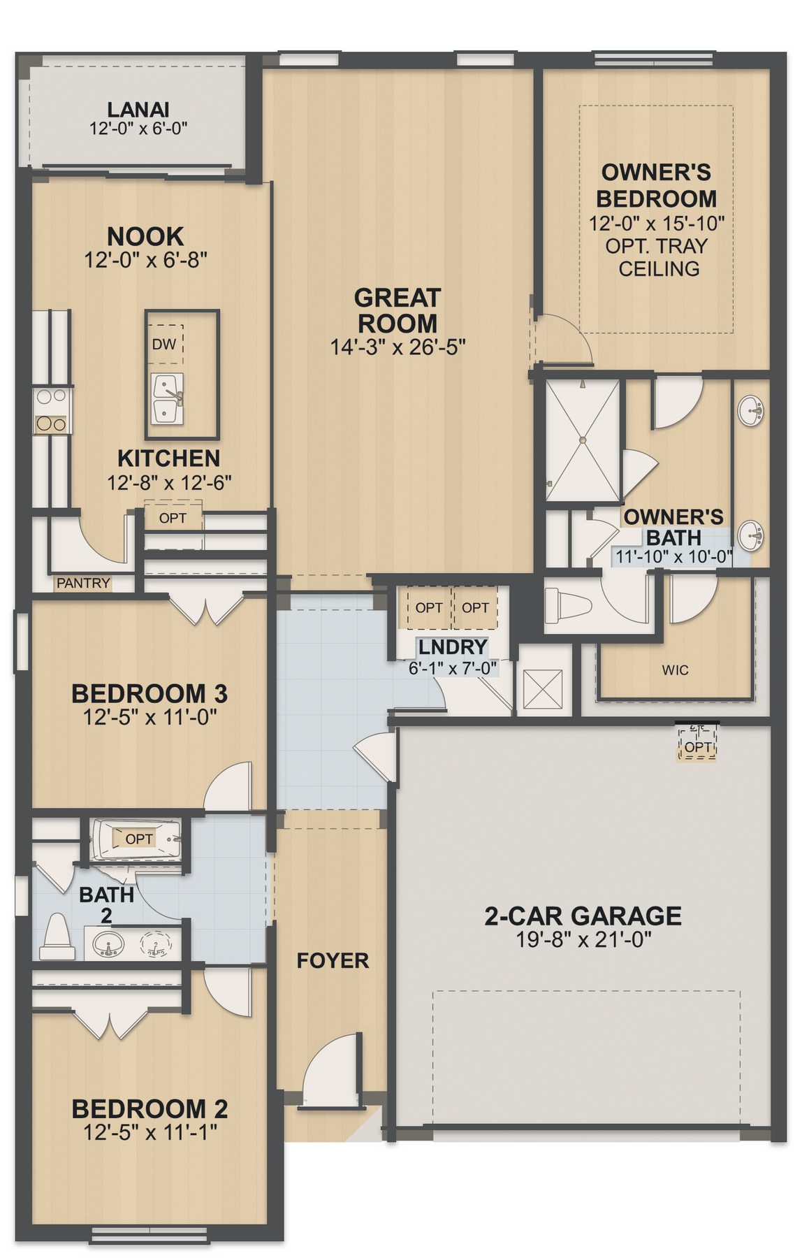 Planta Huntington II · 1º andar