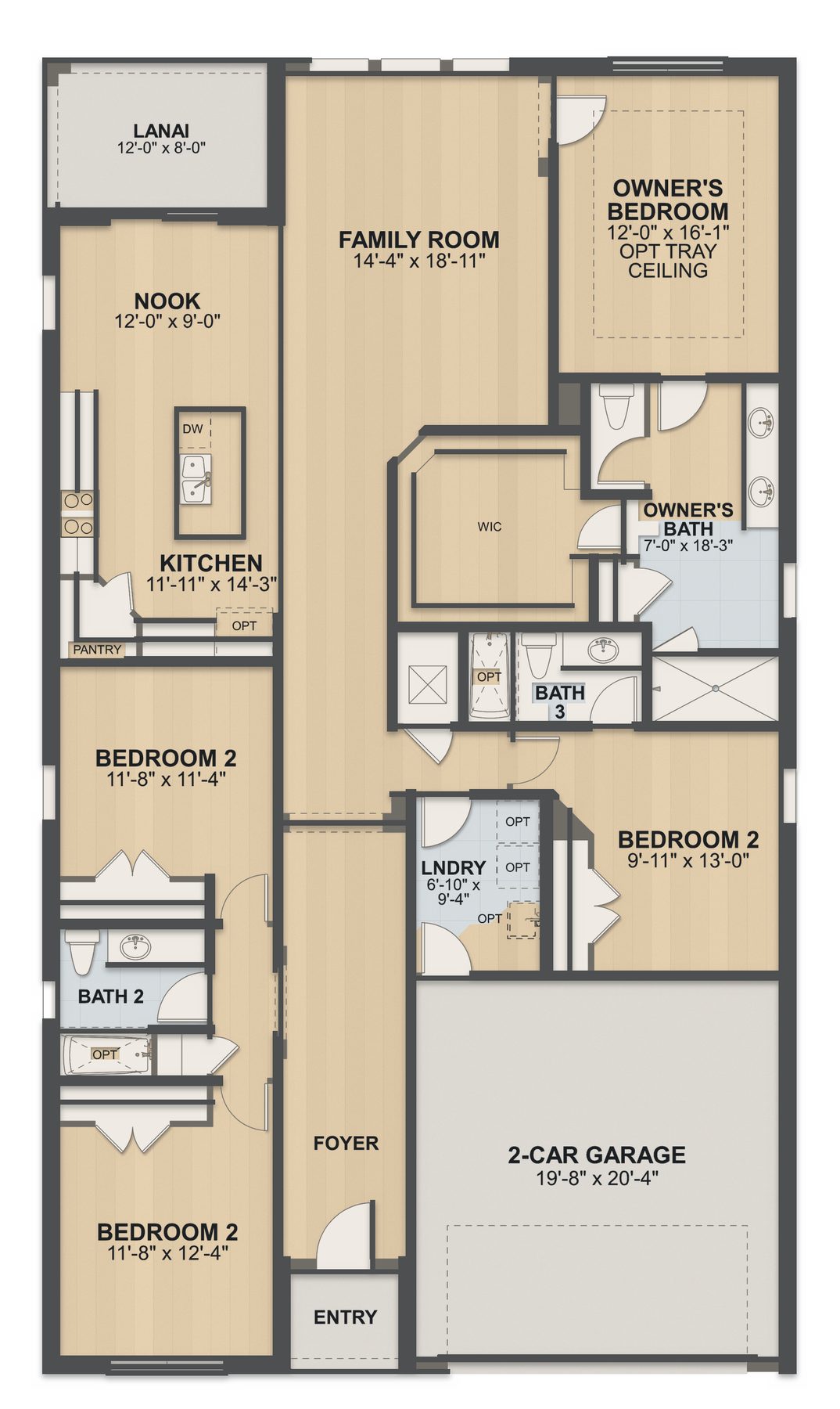 Planta Piedmont · 1º andar