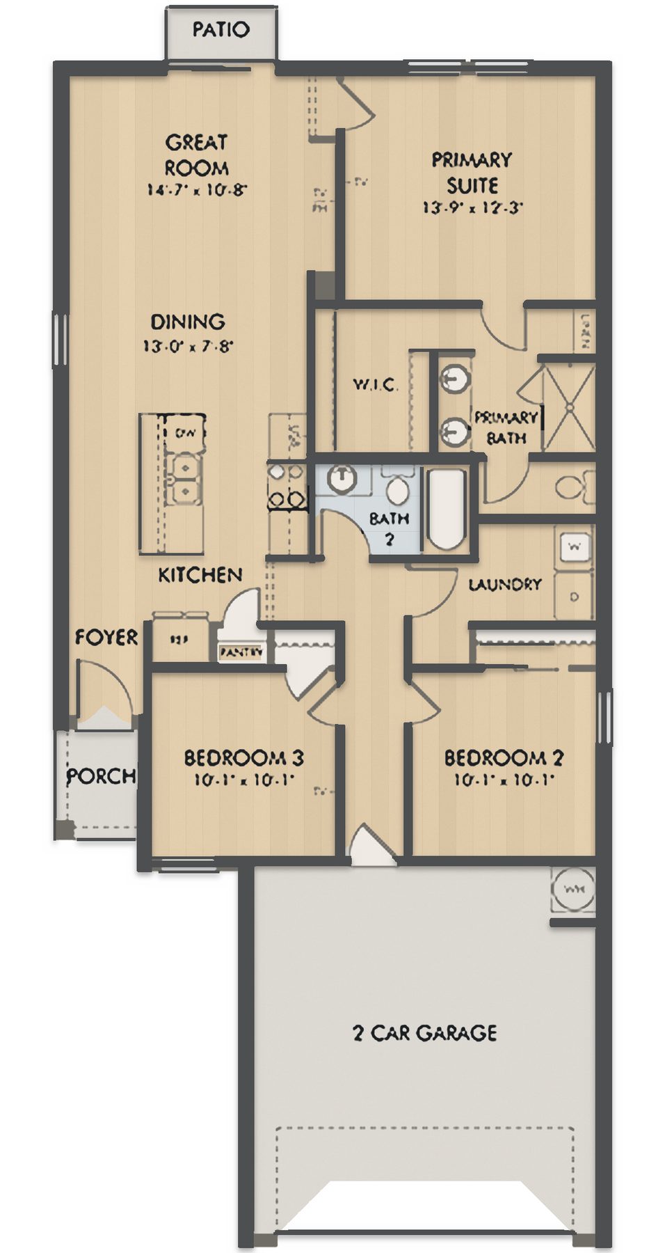 Planta Denali · 1º andar