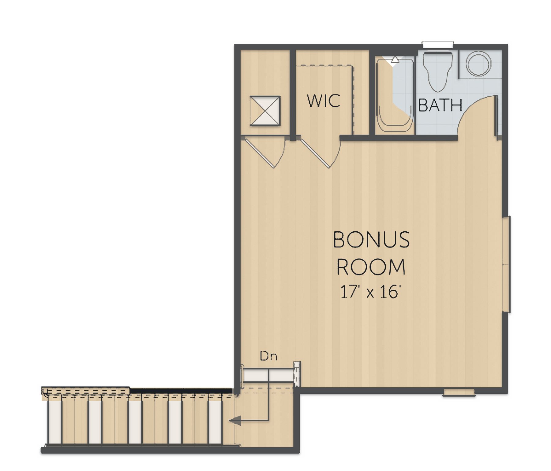 Planta Arlington com Bonus · 2º andar