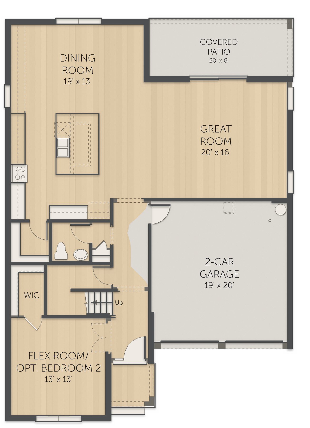 Planta Biscayne · 1º andar
