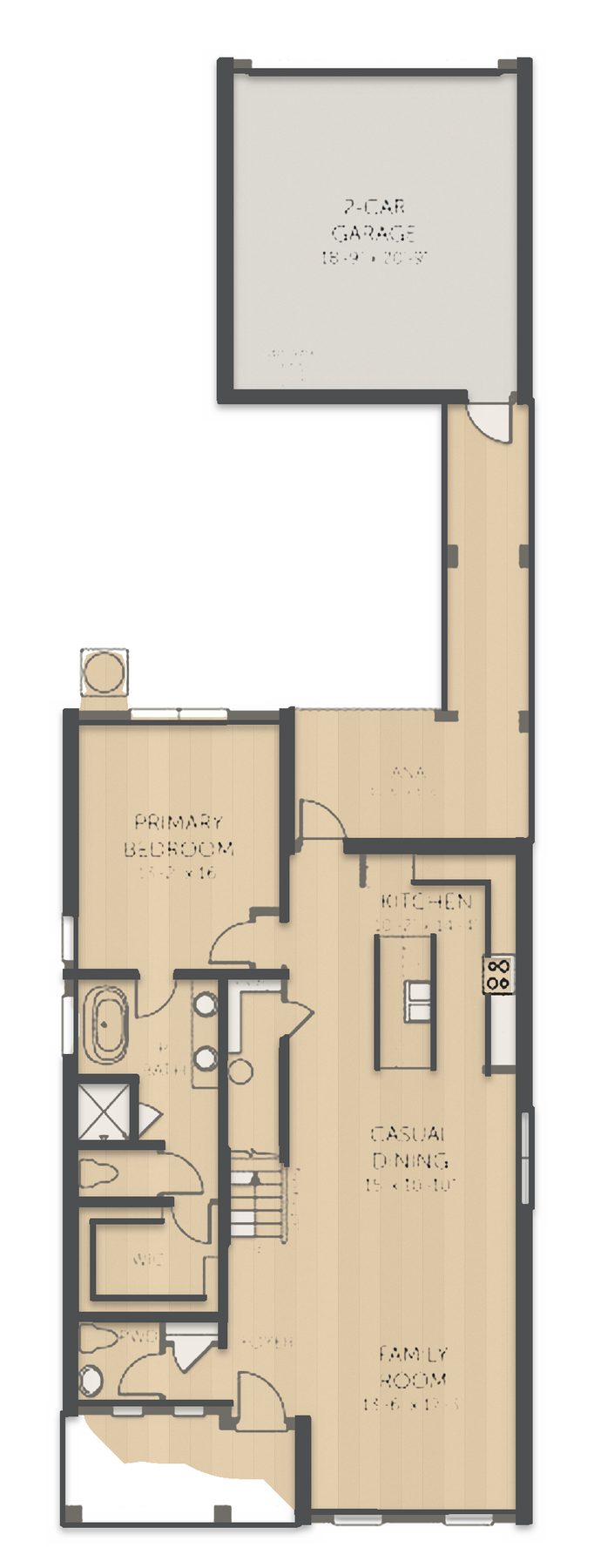Planta Everly · 1º andar