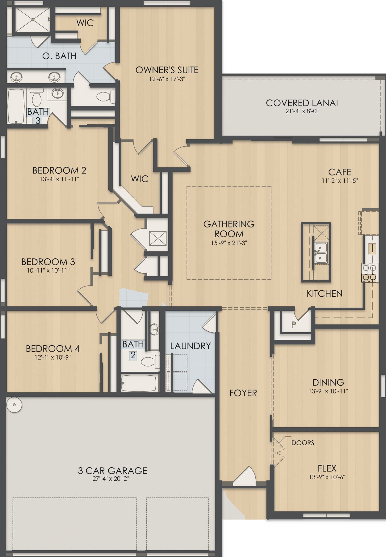 Planta Bloomfield · 1º andar