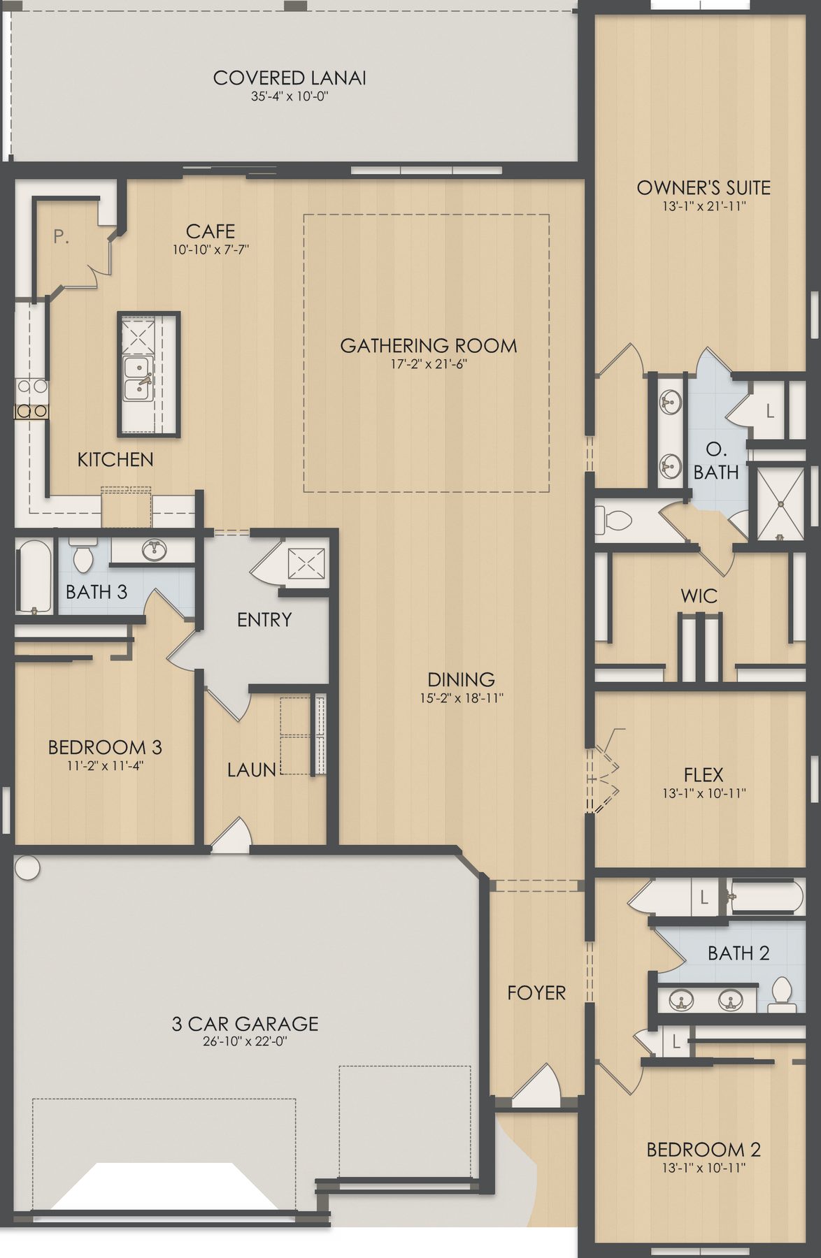 Planta Everly · 1º andar