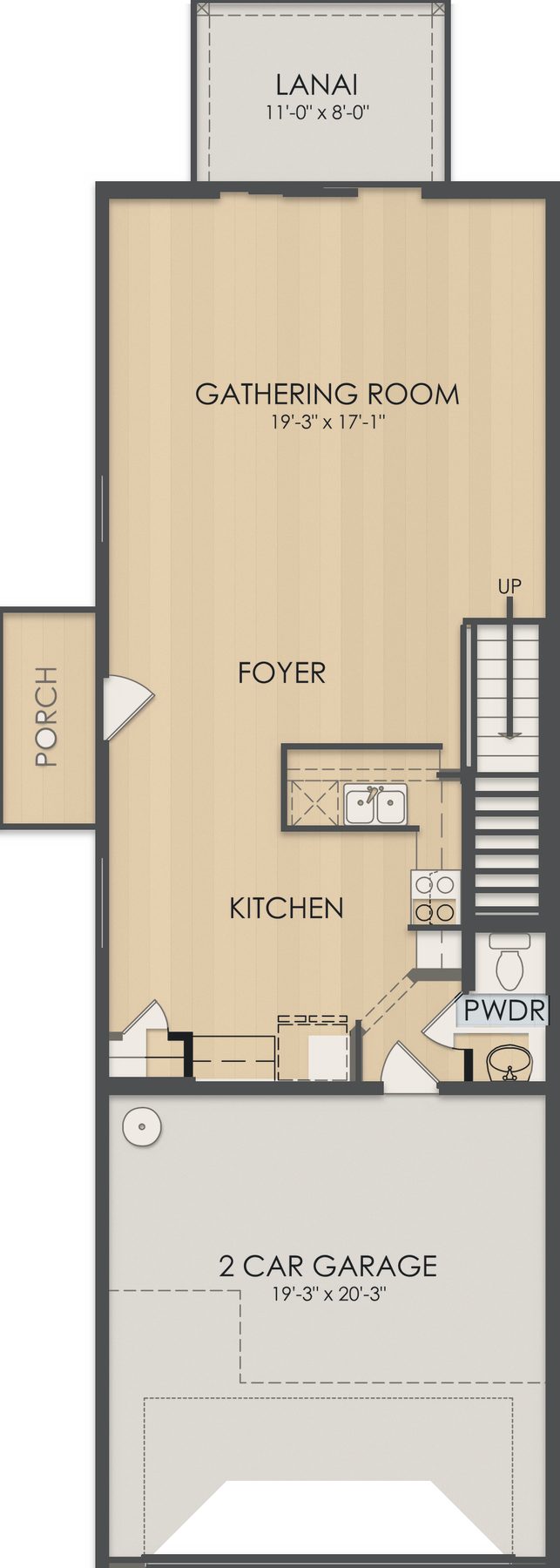 Planta Marigold · 1º andar