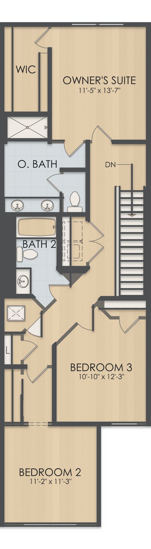 Planta Springdale · 2º andar