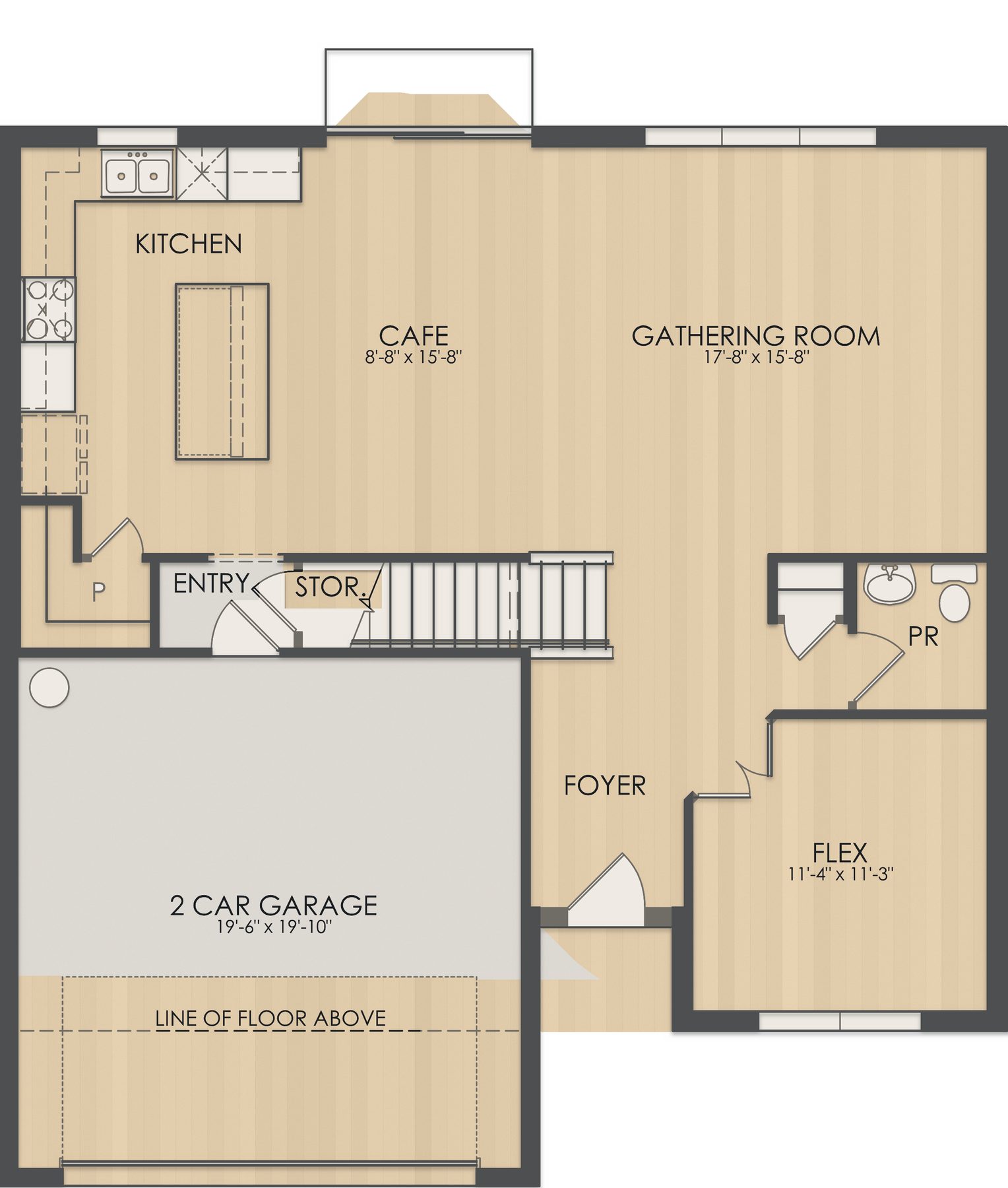 Planta Tilden · 1º andar