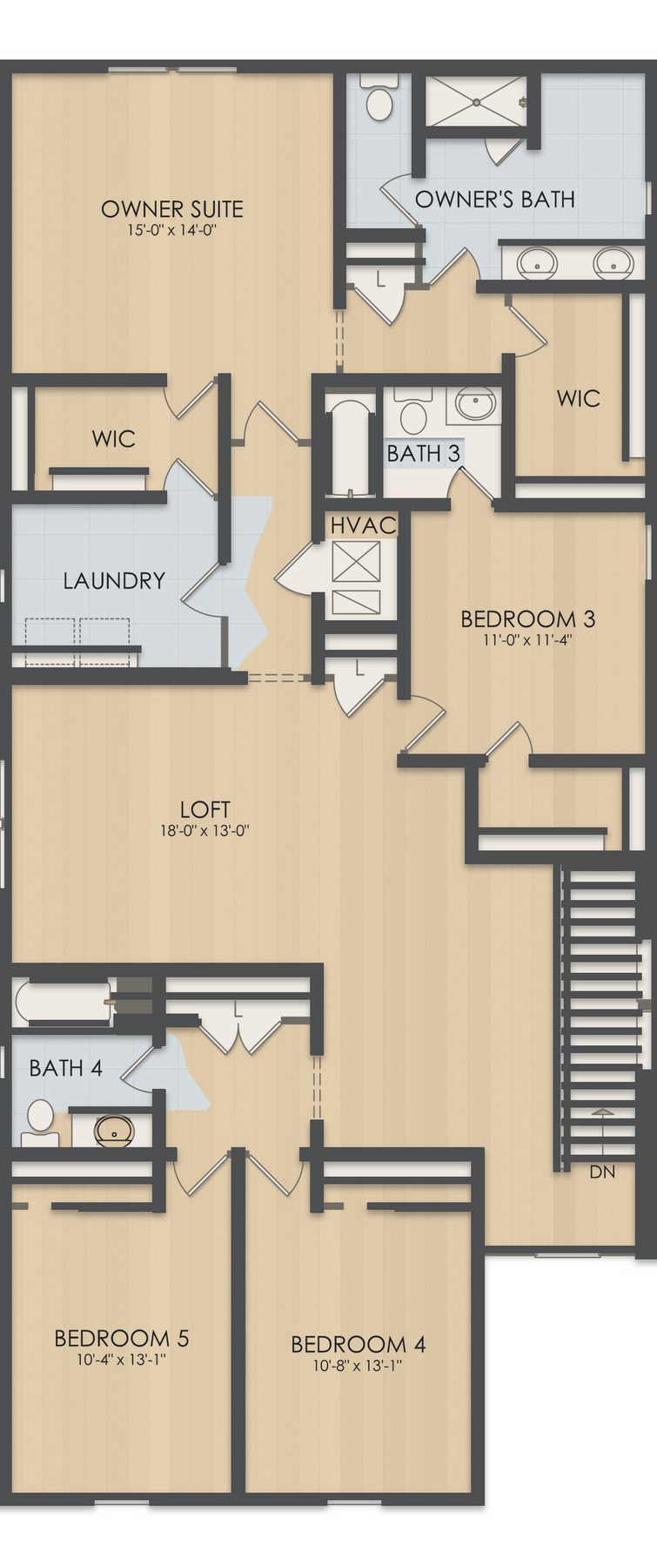 Planta Whitmore · 2º andar