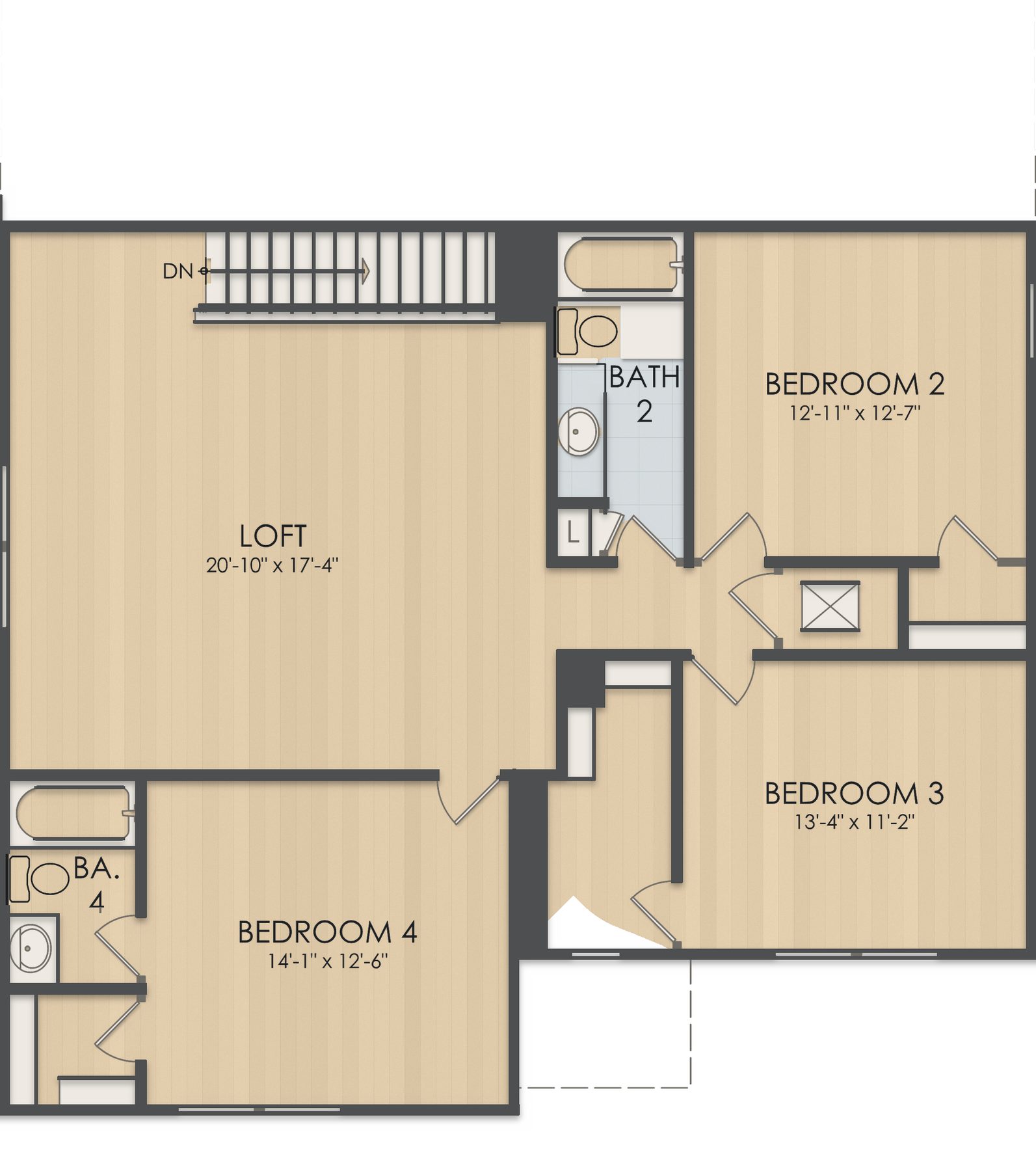 Planta Winthrop · 2º andar