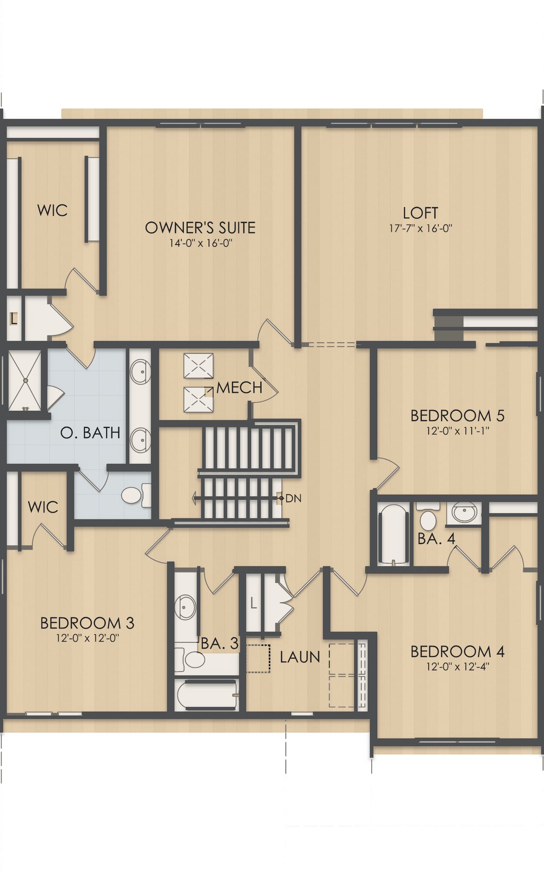Planta Yellowstone · 2º andar