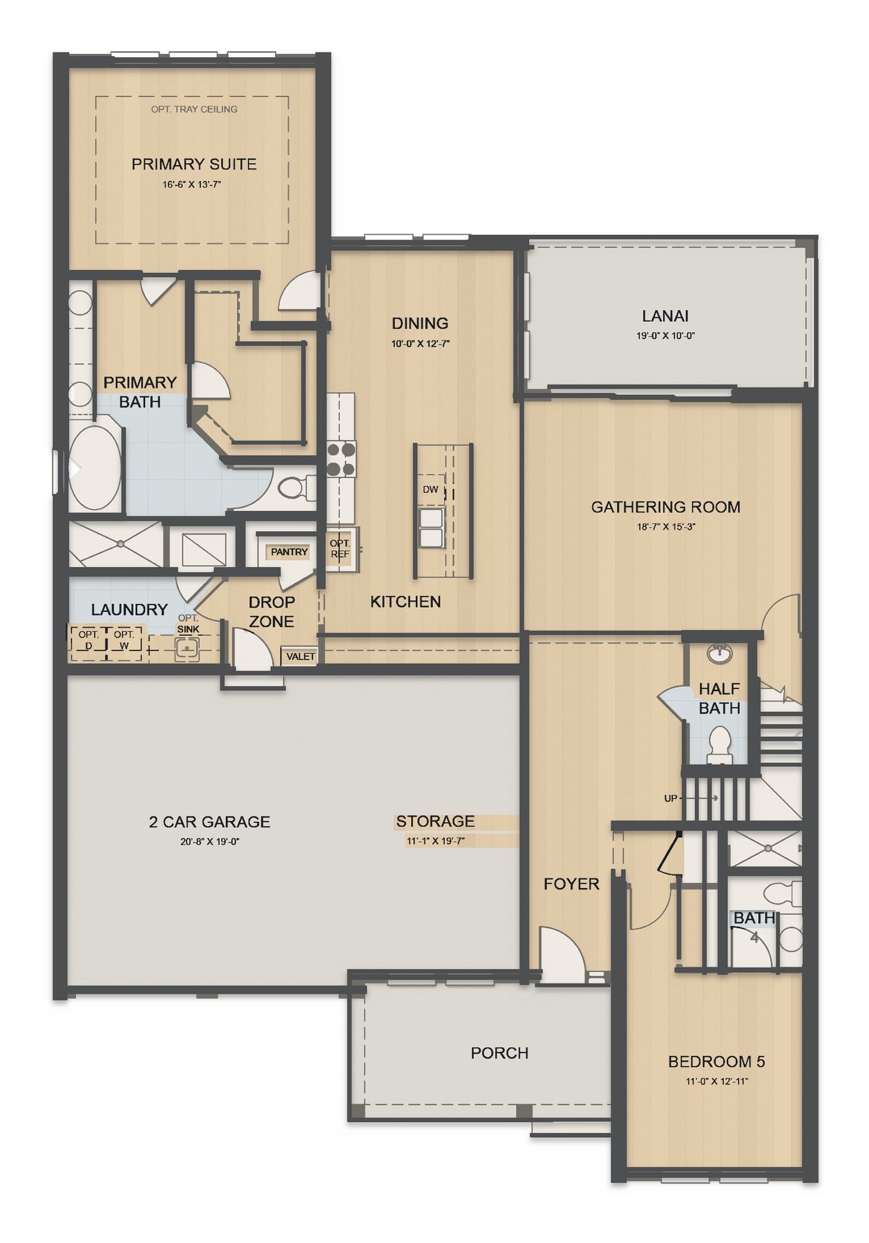 Planta Cumberland · 1º andar