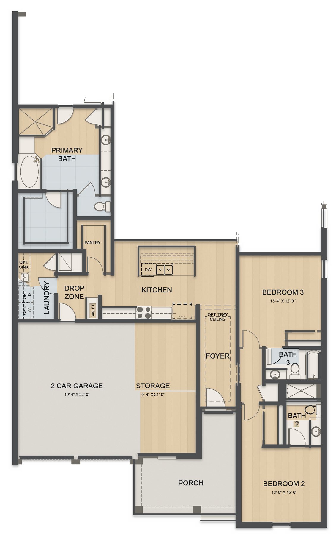 Planta Saint Clair · 1º andar