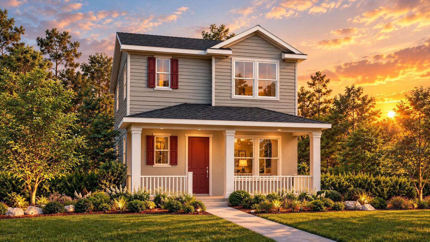 Fachada da planta Ashwood