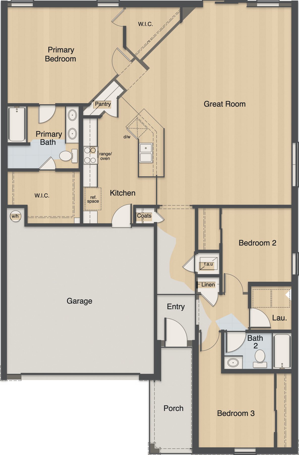 Planta Plan 1723 · 1º andar
