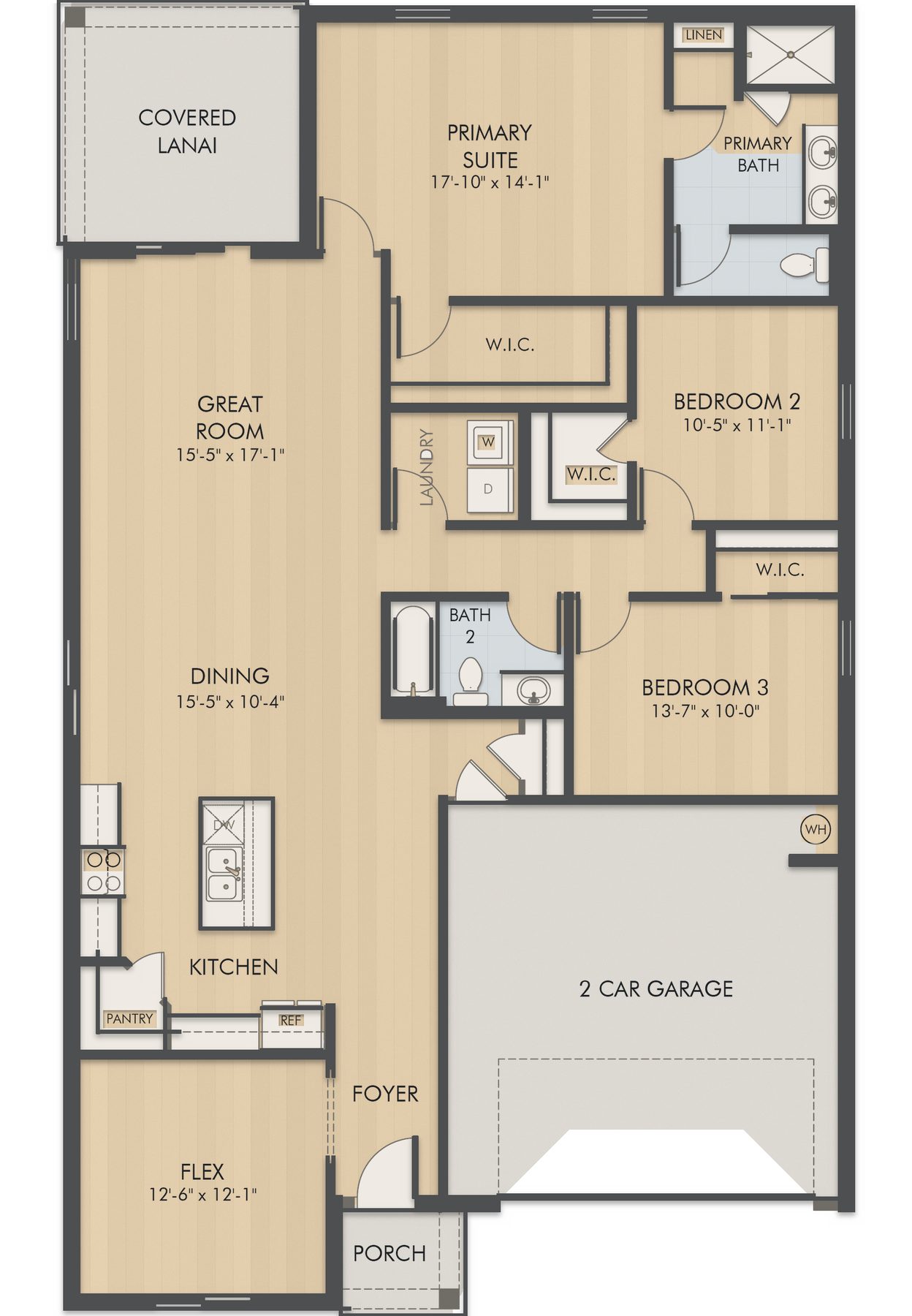 Planta Delray · 1º andar