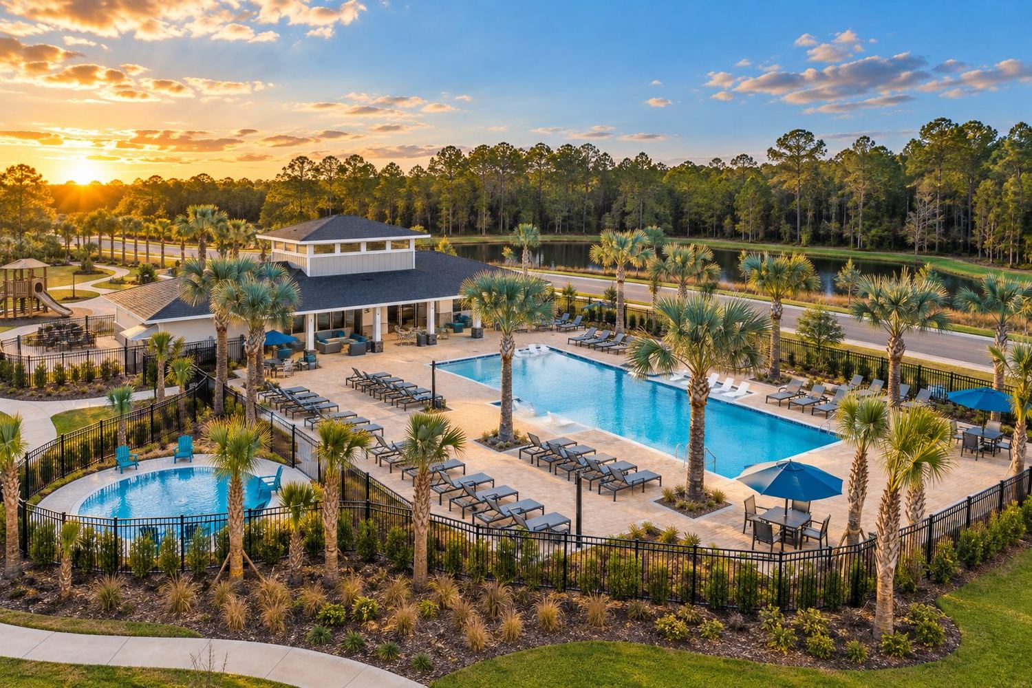 O clube e a piscina do The Sanctuary II