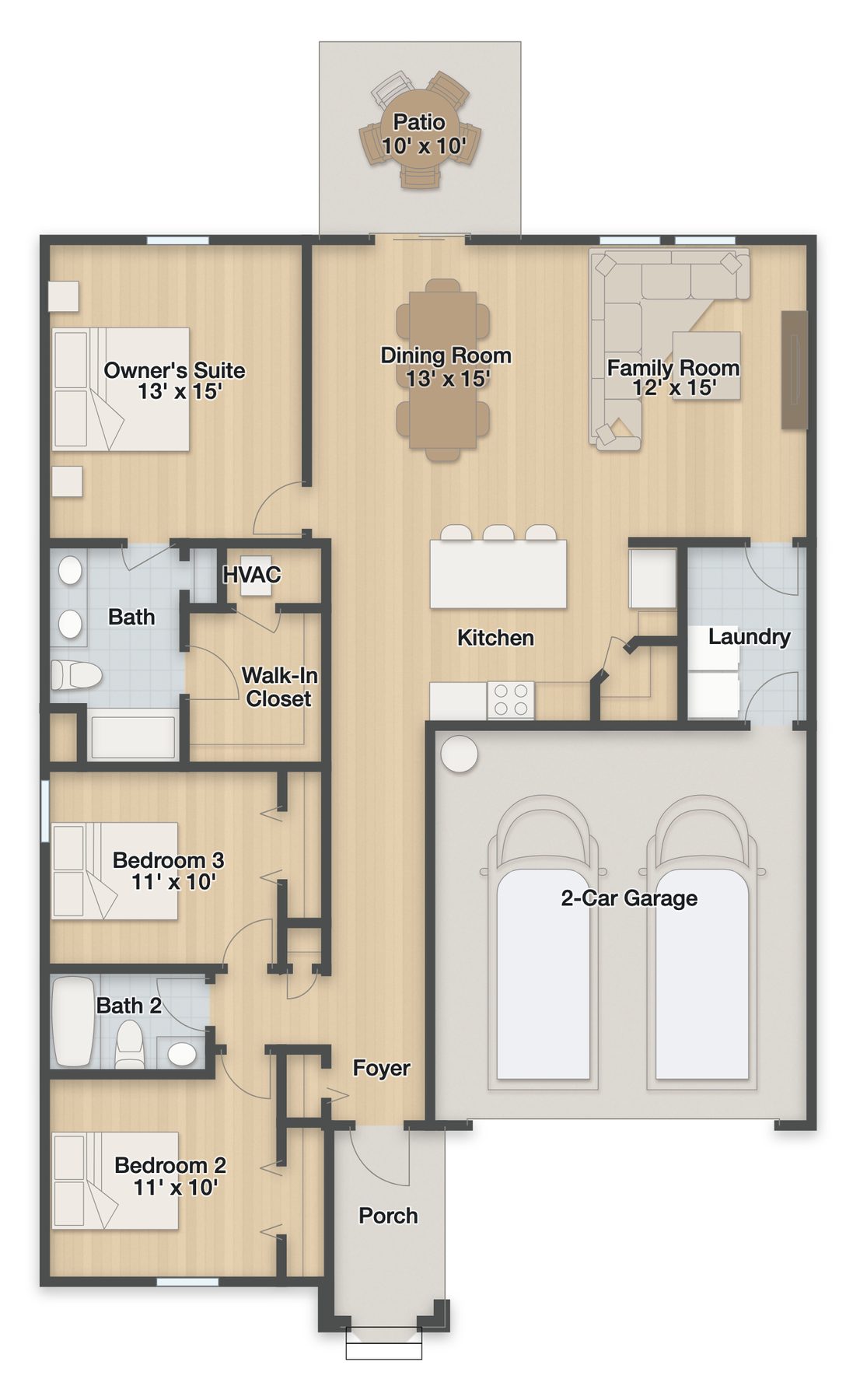 Planta Dover · 1º andar