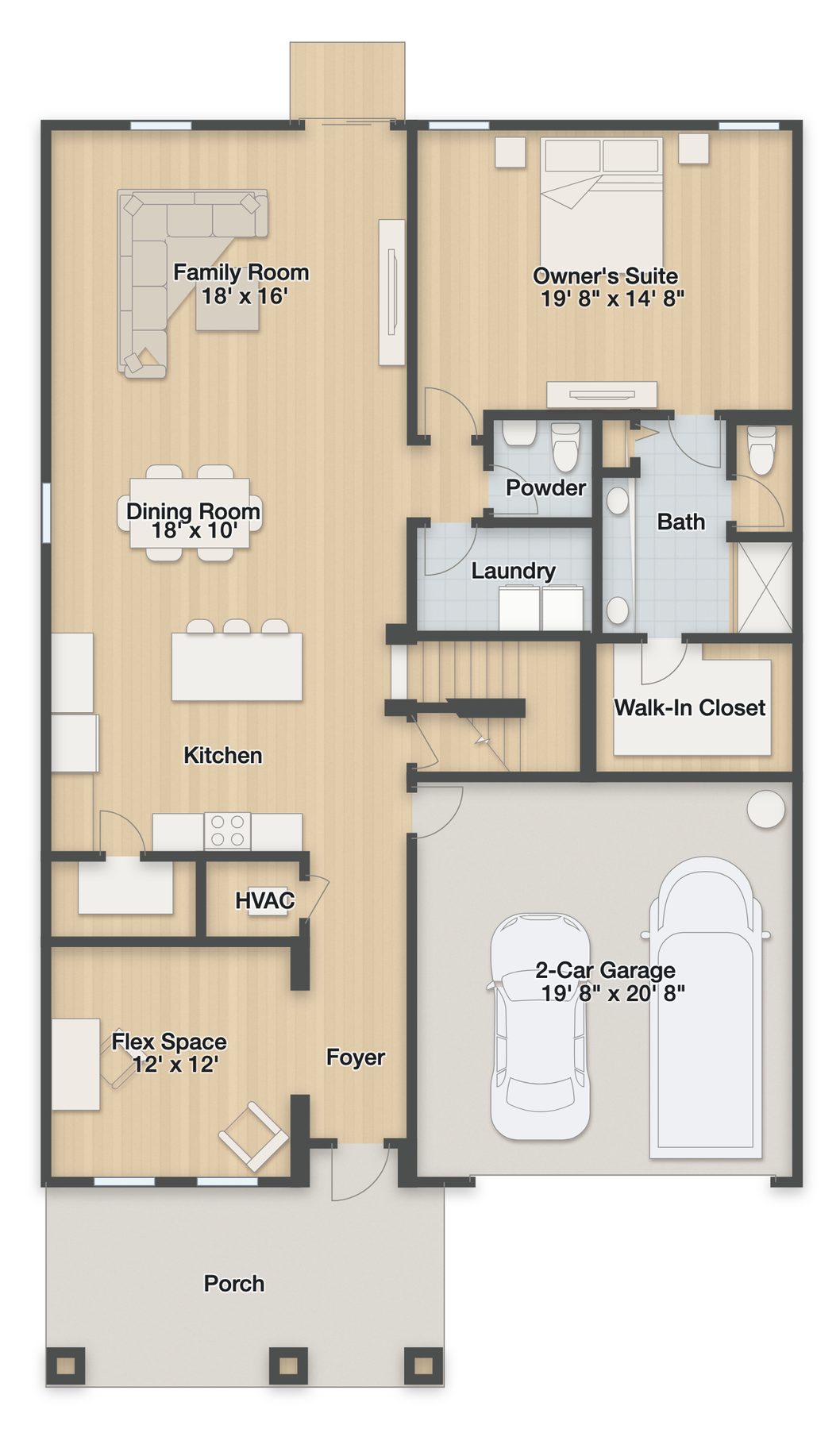 Planta Durham · 1º andar