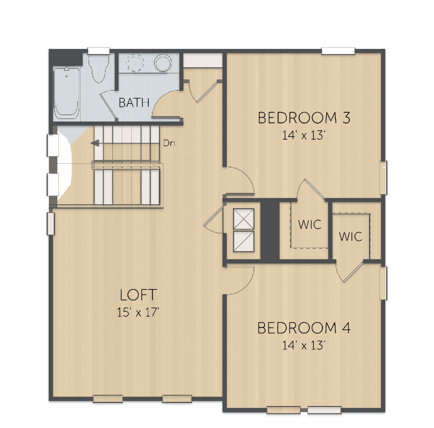 Planta Savannah · 2º andar