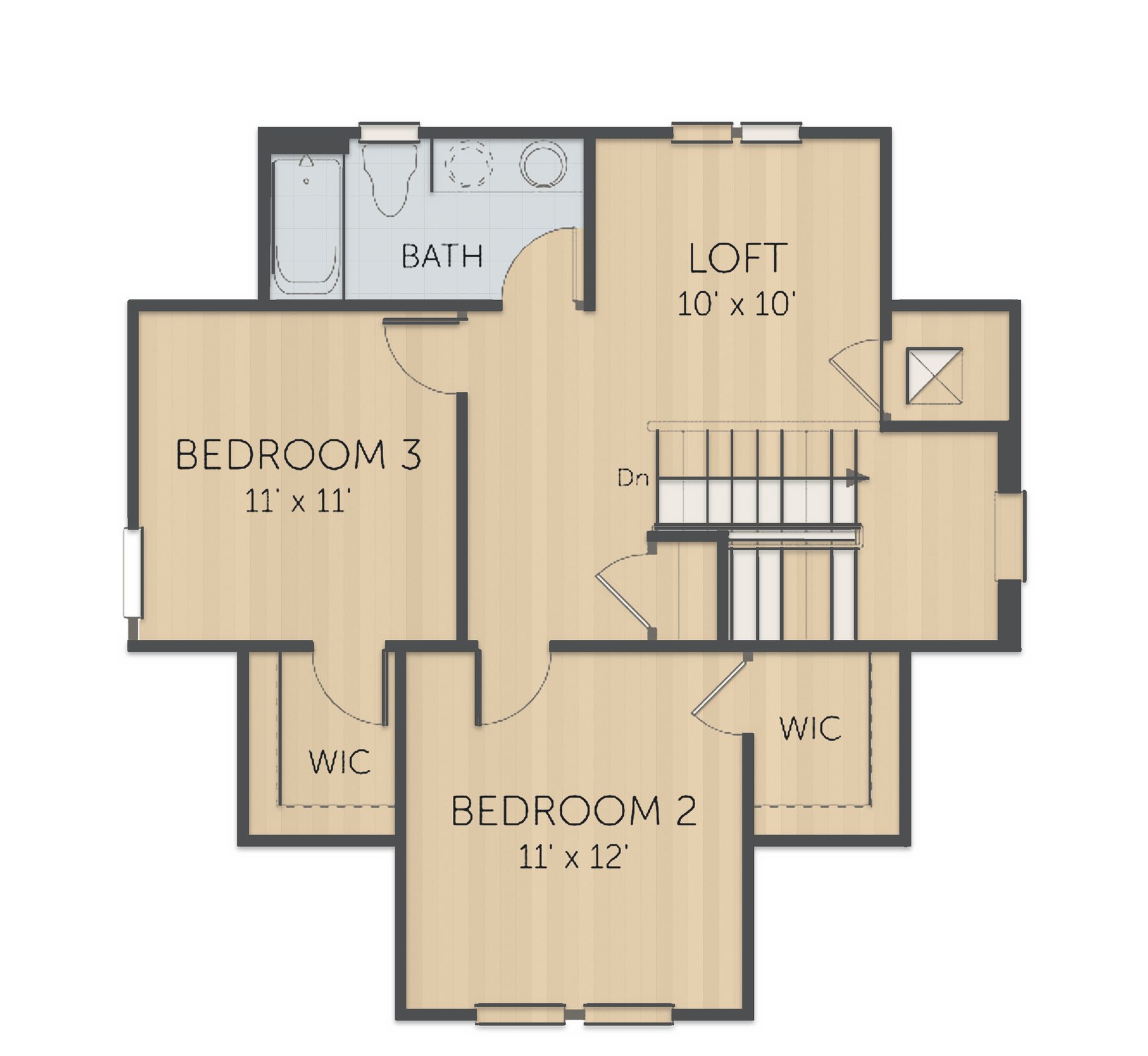 Planta Talbot · 2º andar
