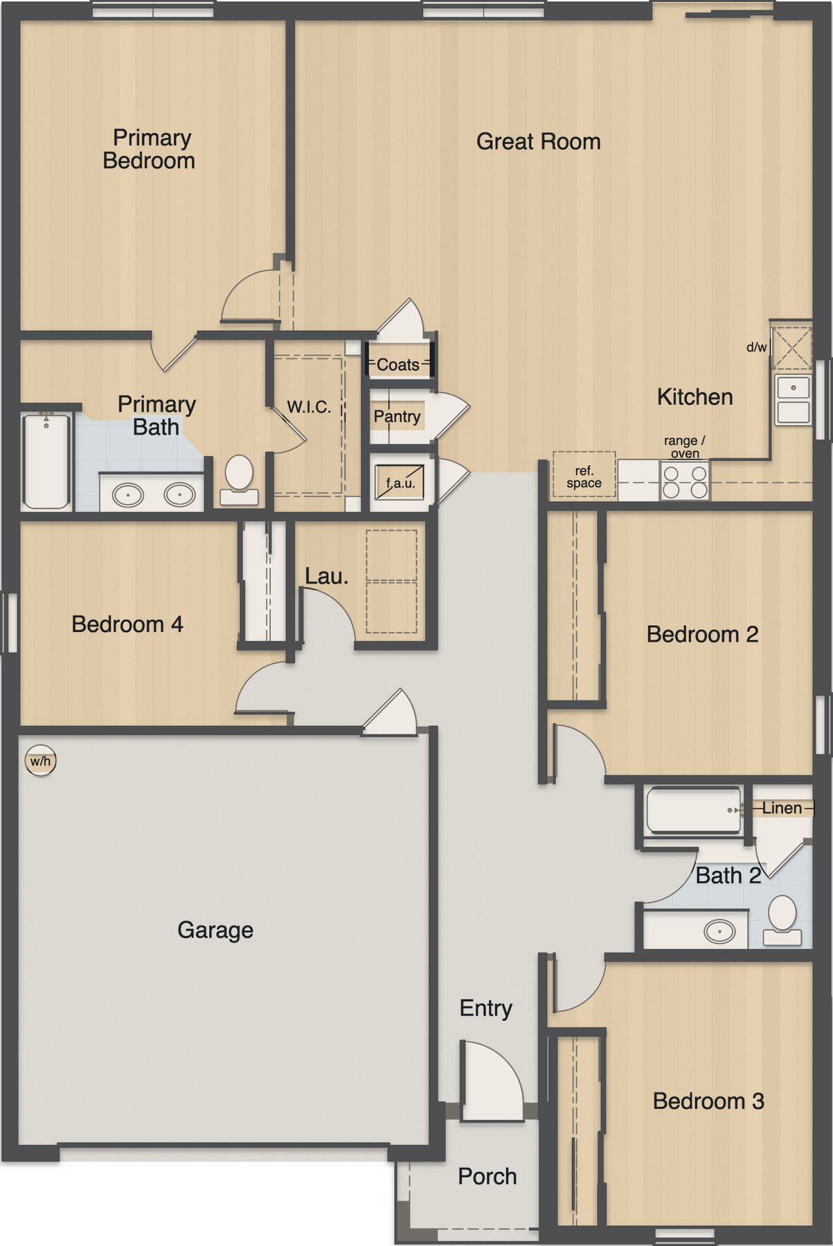 Planta Plan 1856 · 1º andar
