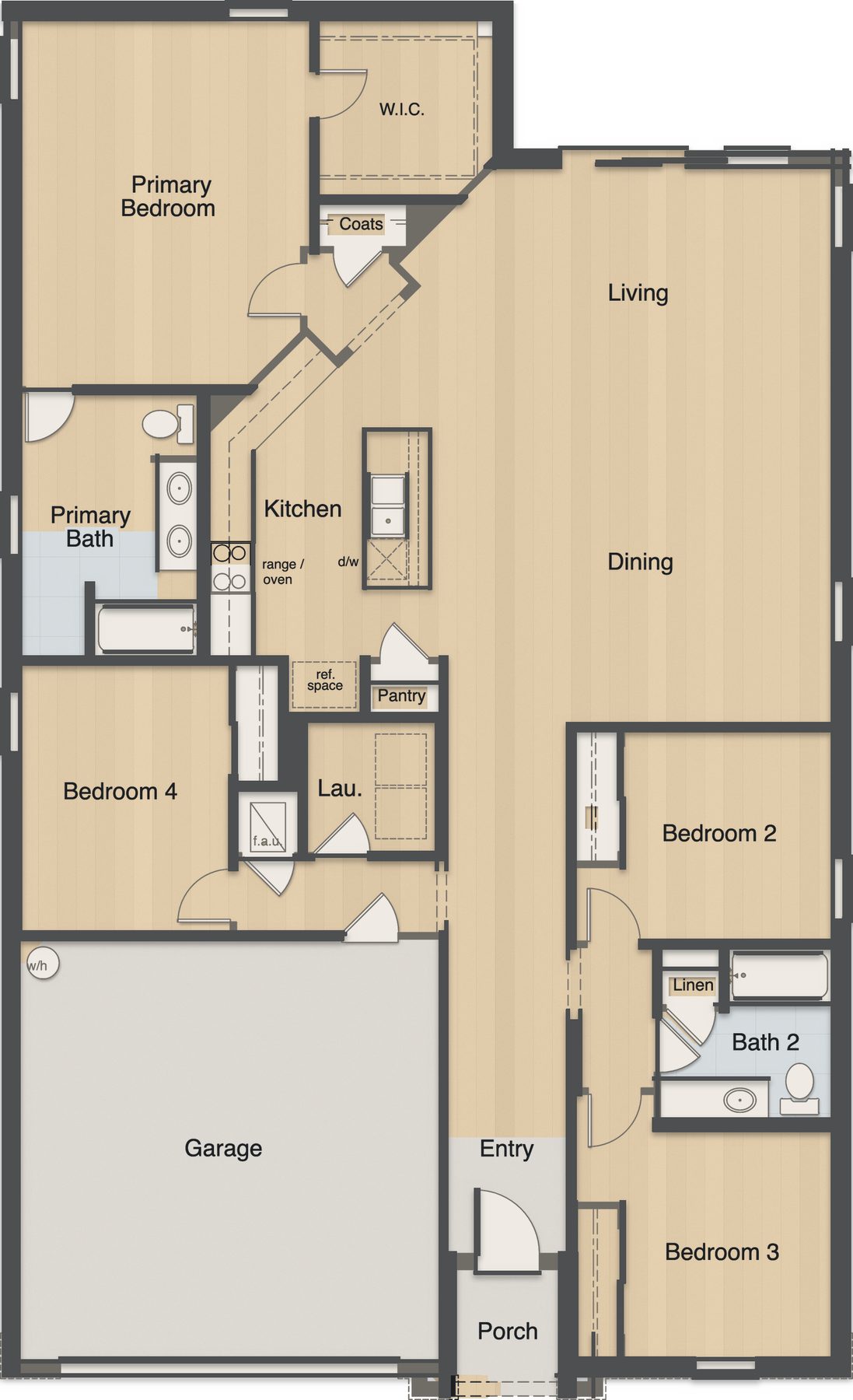 Planta Plan 2033 · 1º andar