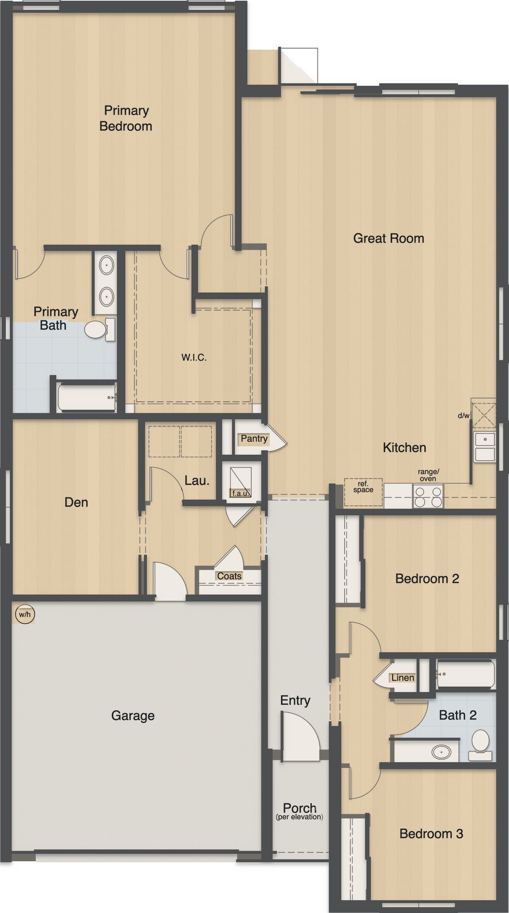 Planta Plan 2168 · 1º andar