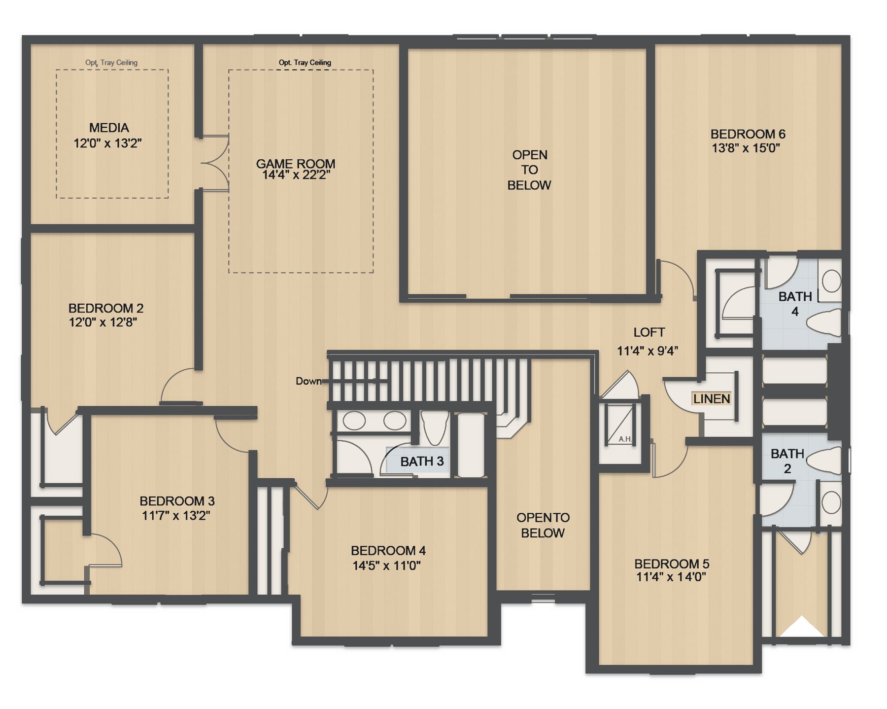 Planta Bimini · 2º andar