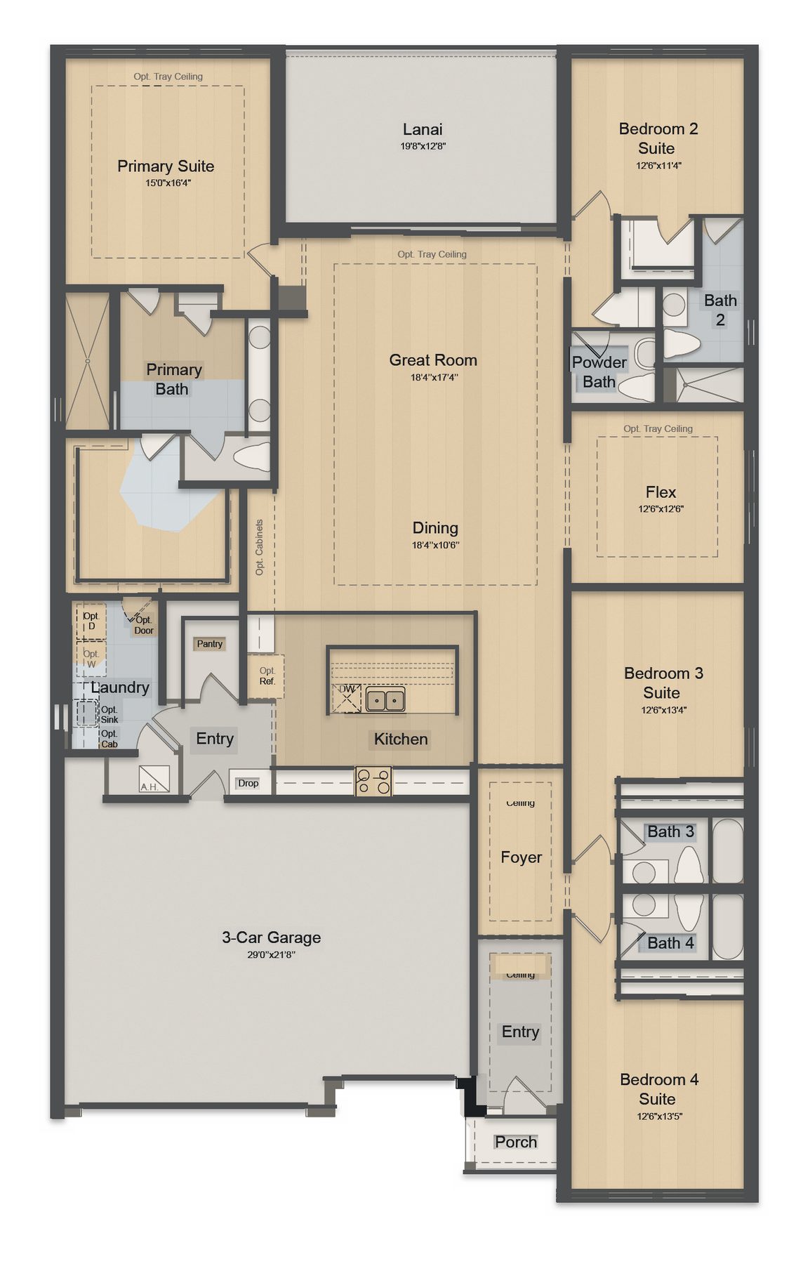 Planta Bradley · 1º andar