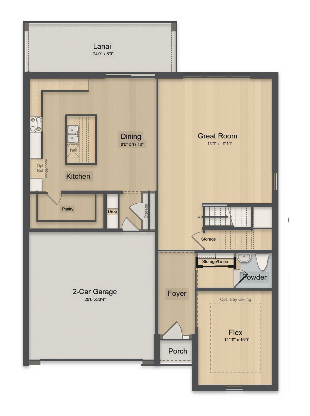 Planta Monterey · 1º andar