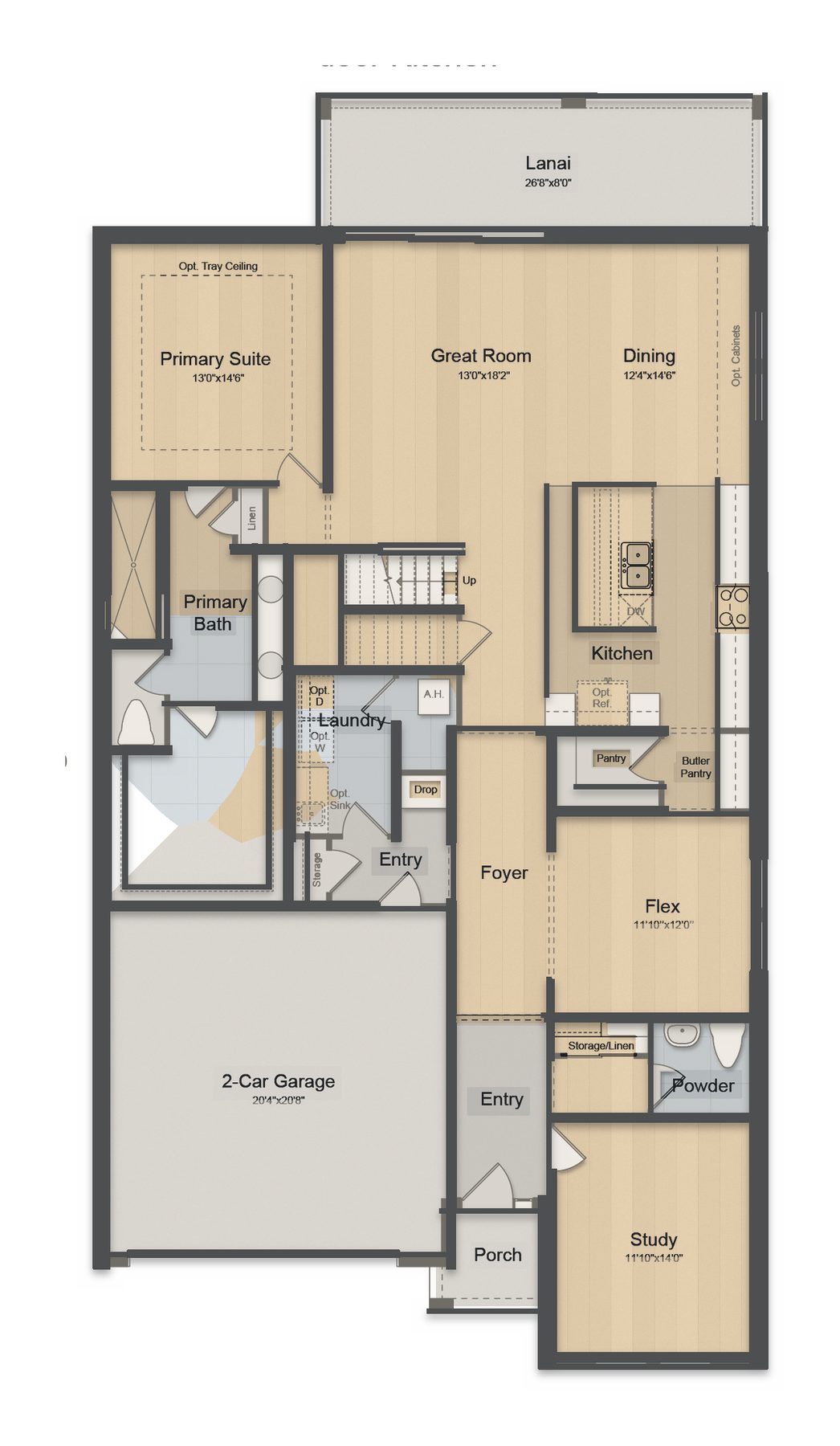Planta Tybee · 1º andar