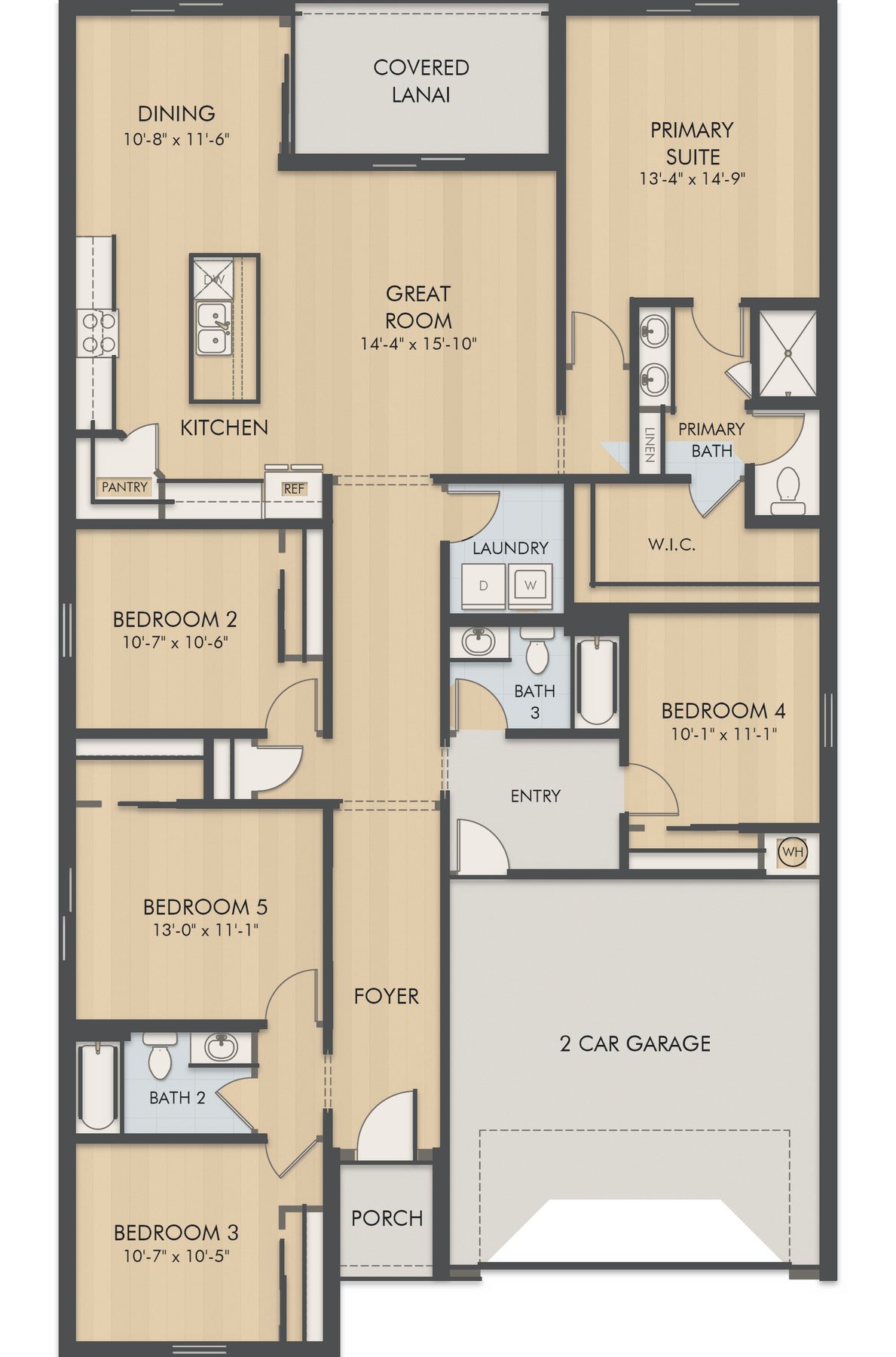 Planta Lantana · 1º andar