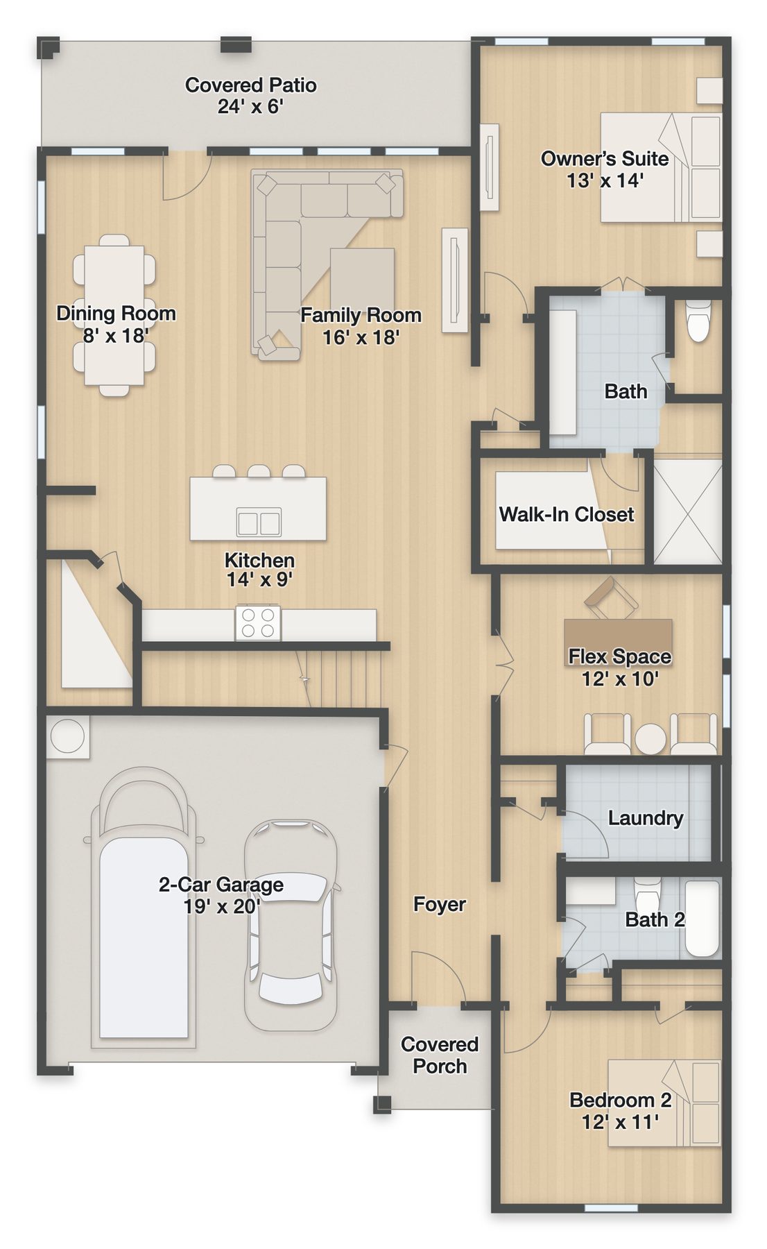 Planta Dylan · 1º andar