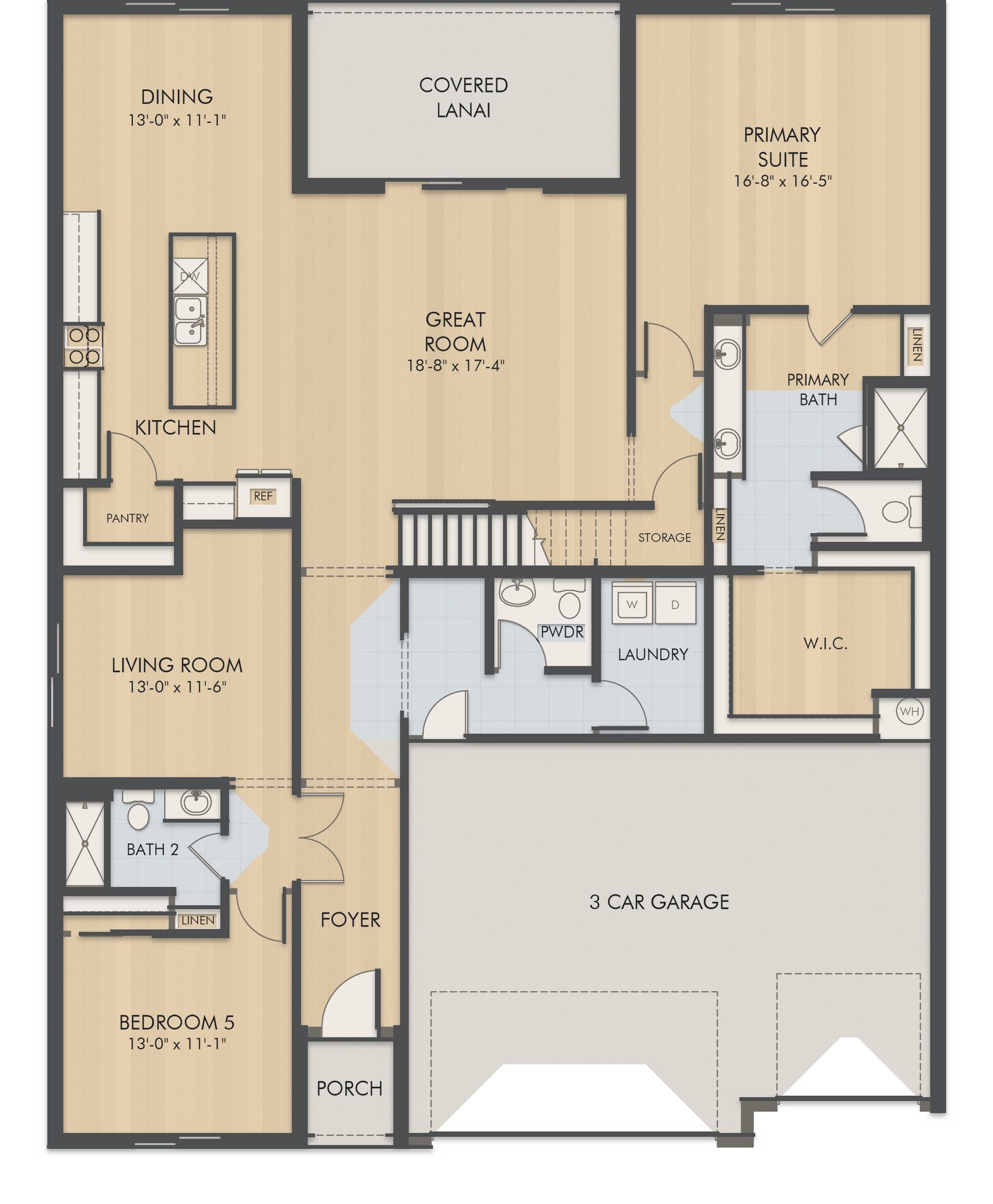 Planta Bridgetown · 1º andar