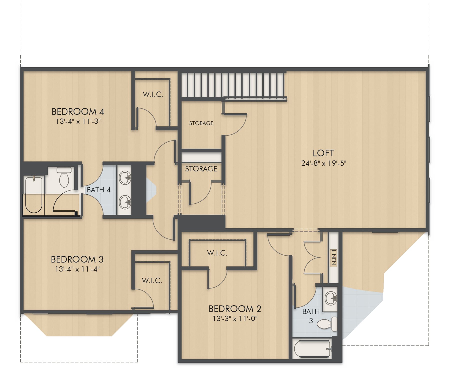 Planta Bridgetown · 2º andar