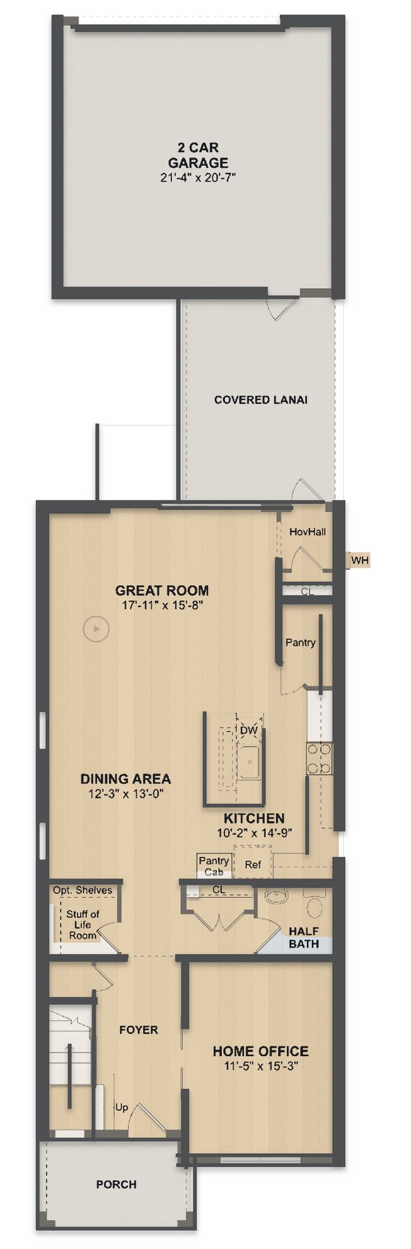 Planta Suncrest II · 1º andar