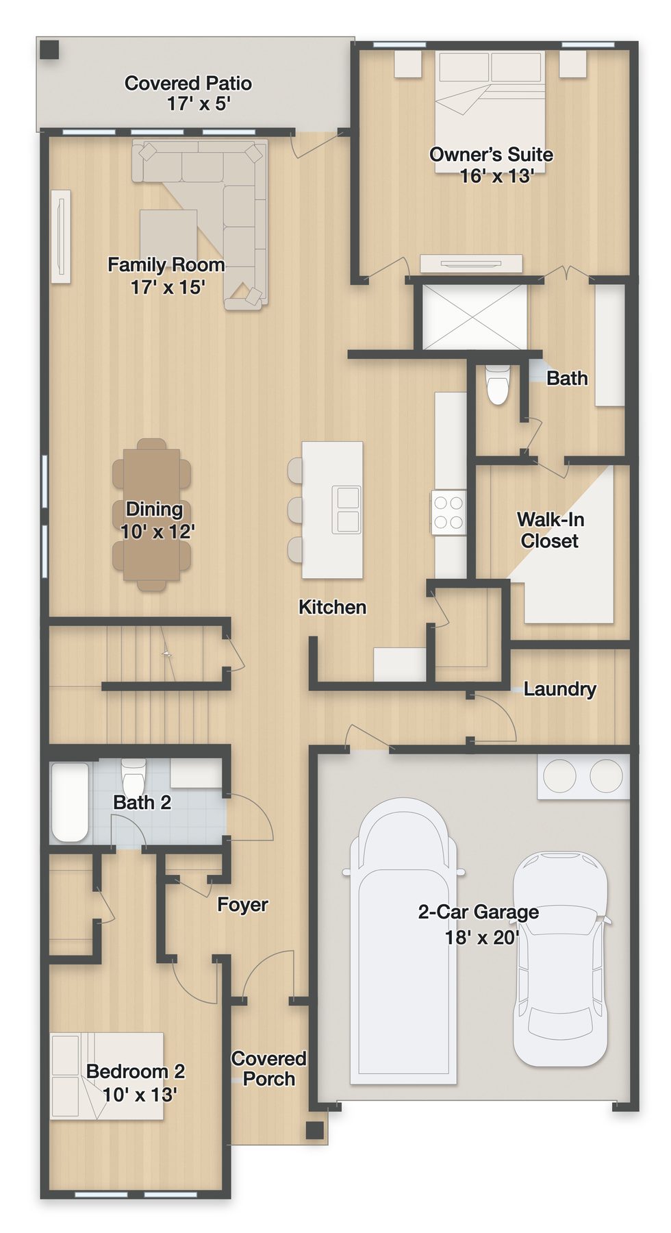 Planta Napali · 1º andar